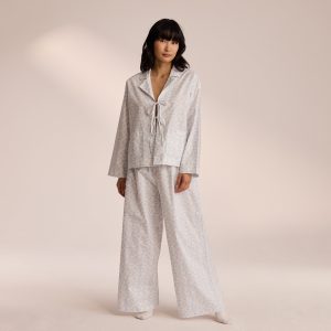 Cotton Pyjama Bottoms - Blue