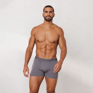 Men's Luxe Boxers (3-Pack) - Charcoal