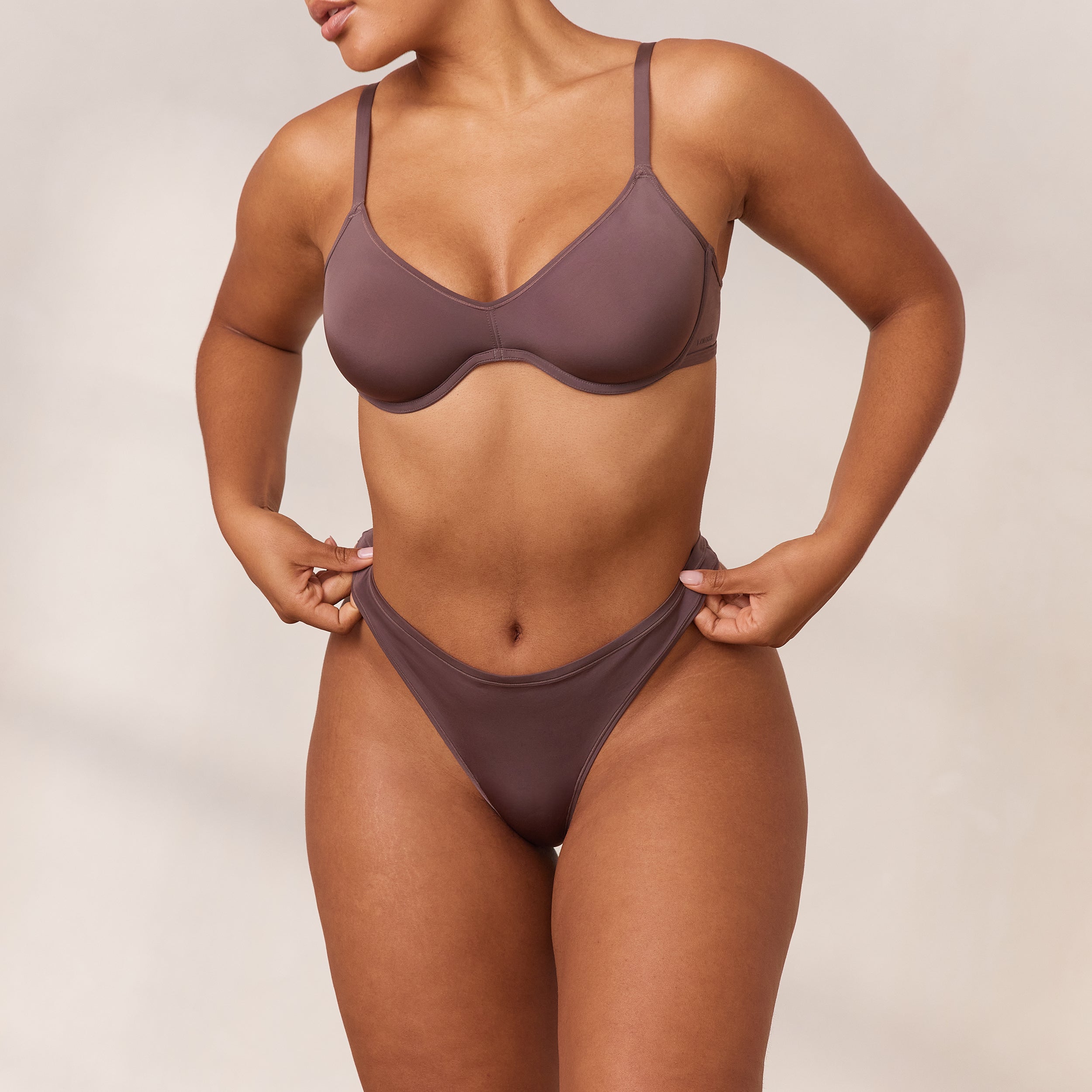 Barely There Plunge Bra - Damson - Image 7