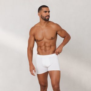 Men's Luxe Boxers (3-Pack) - White