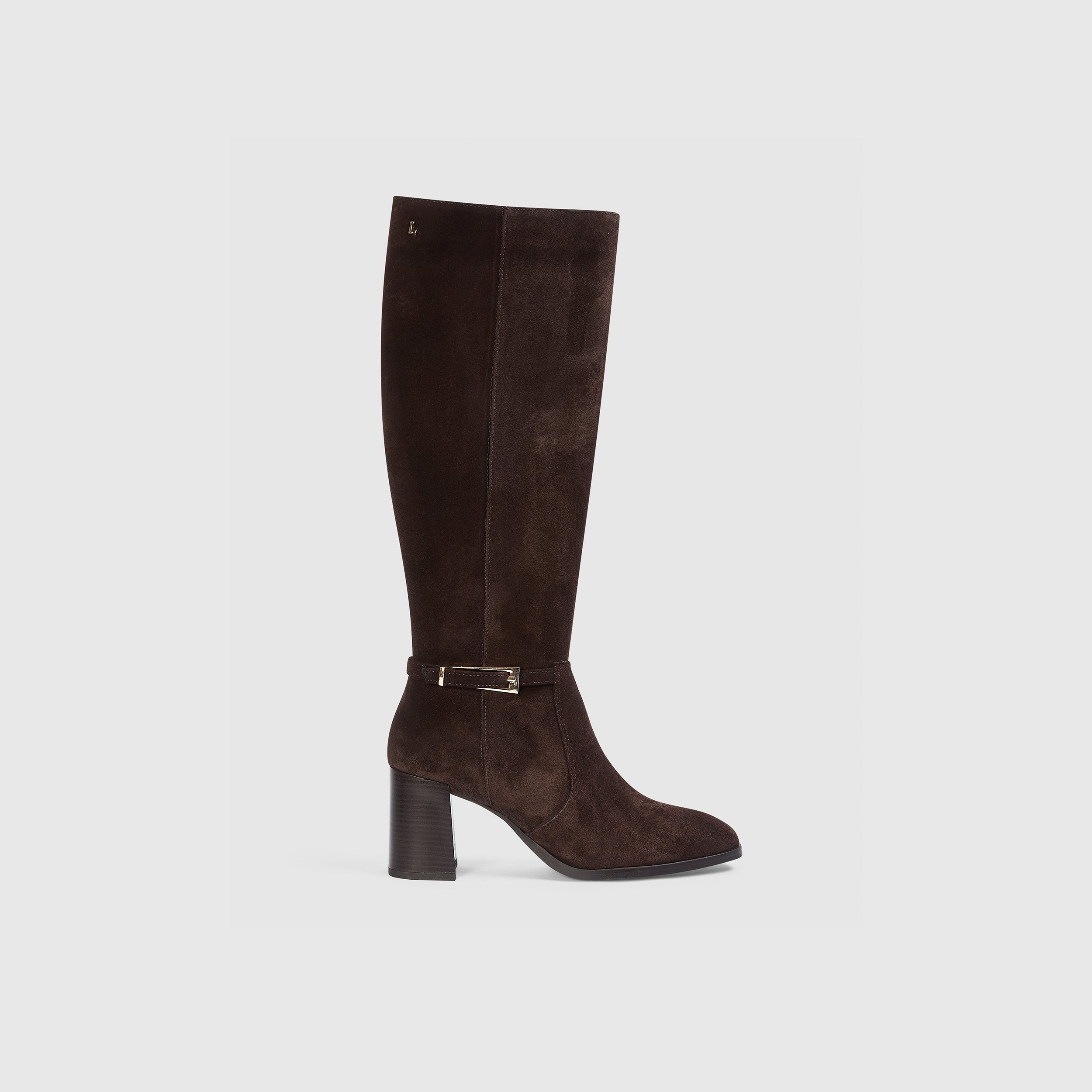 Ivy Knee-High Boots - Chocolate