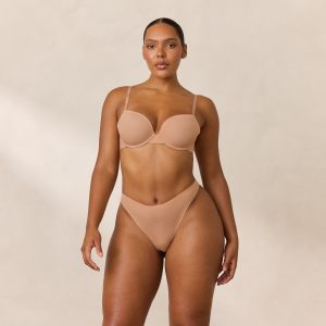 Invisible Form T-Shirt Bra - Honey