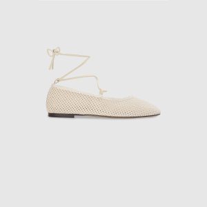 Athena Ballet Flats - Off White