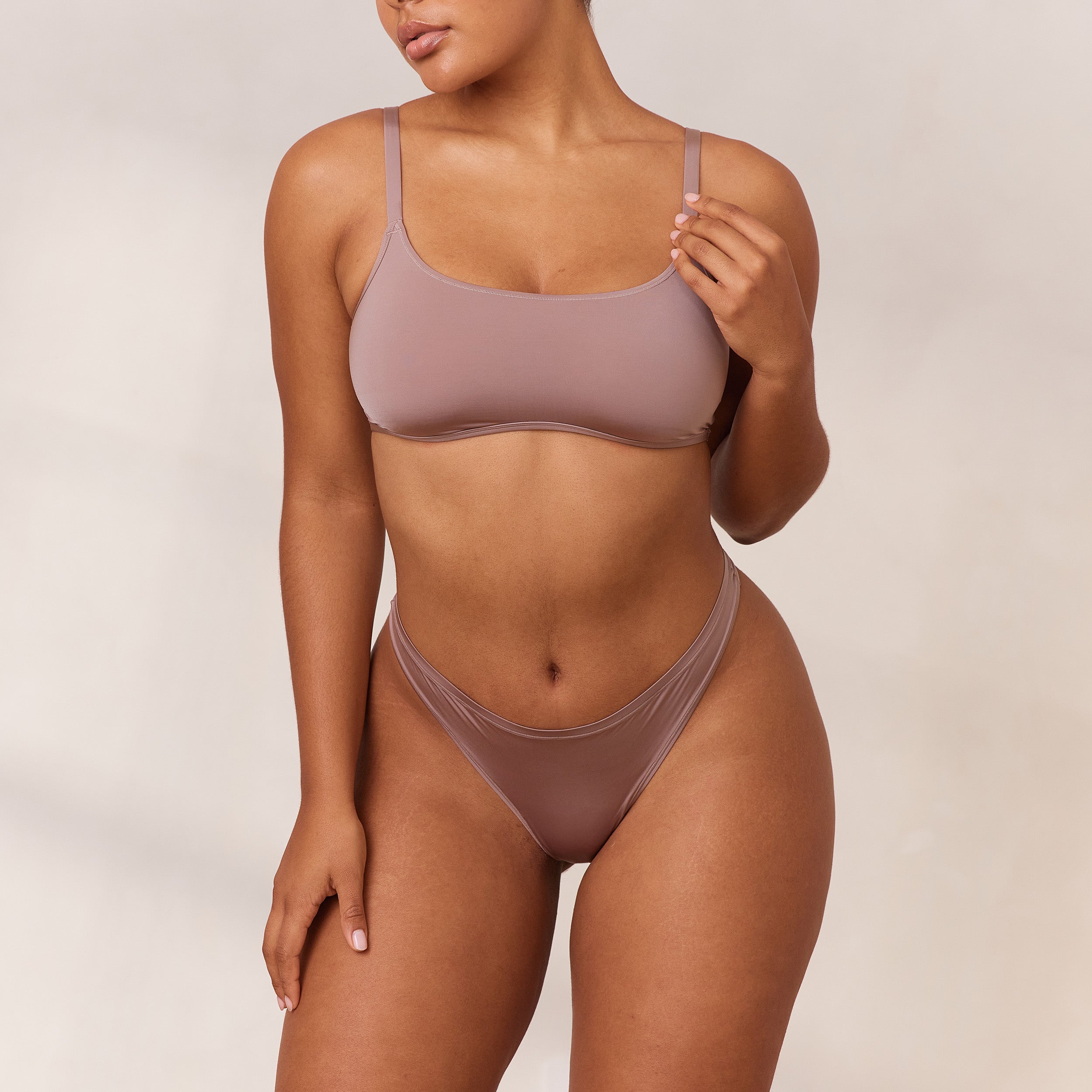 Barely There Bralette - Mauve - Image 2