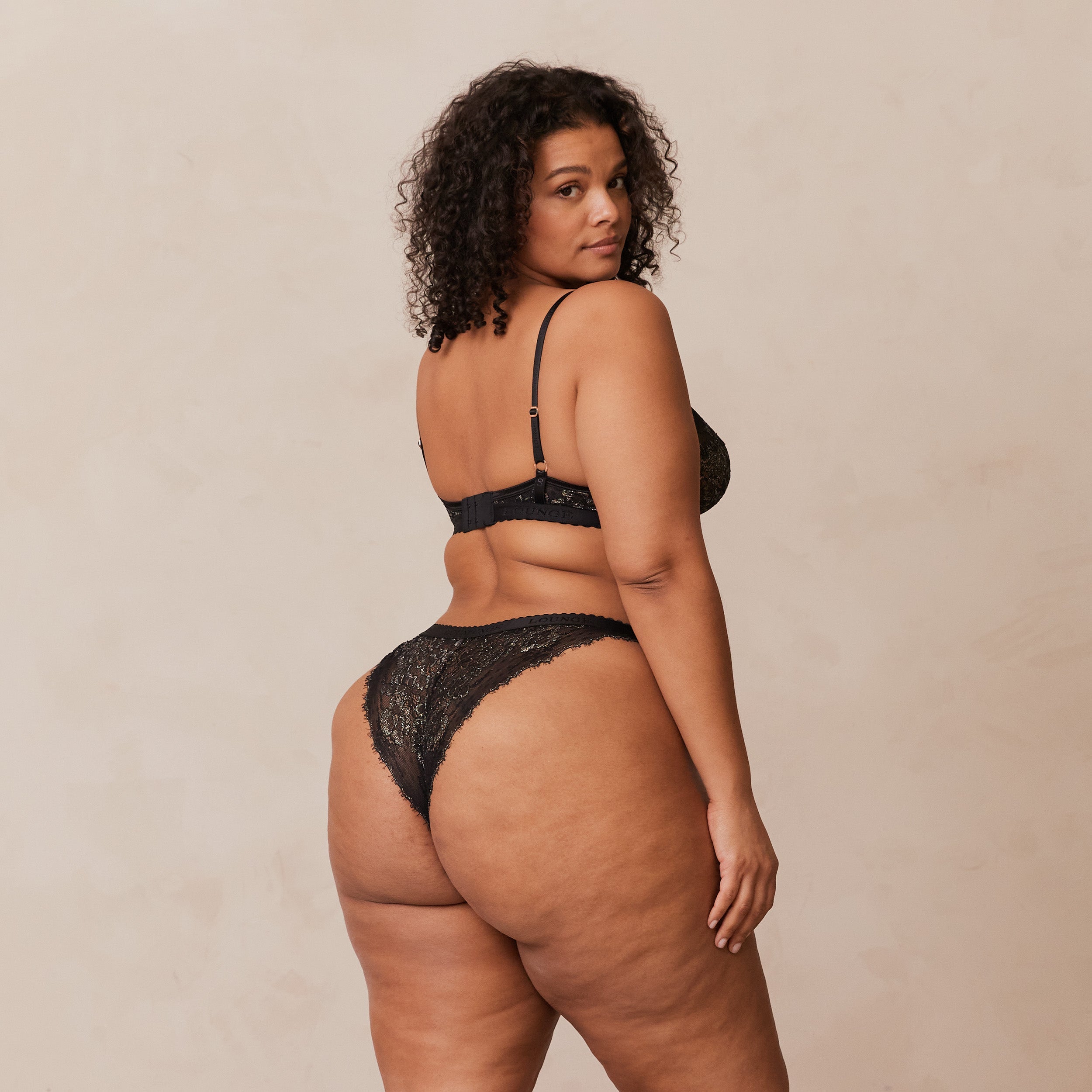 Desire Balcony Bra - Black - Image 18