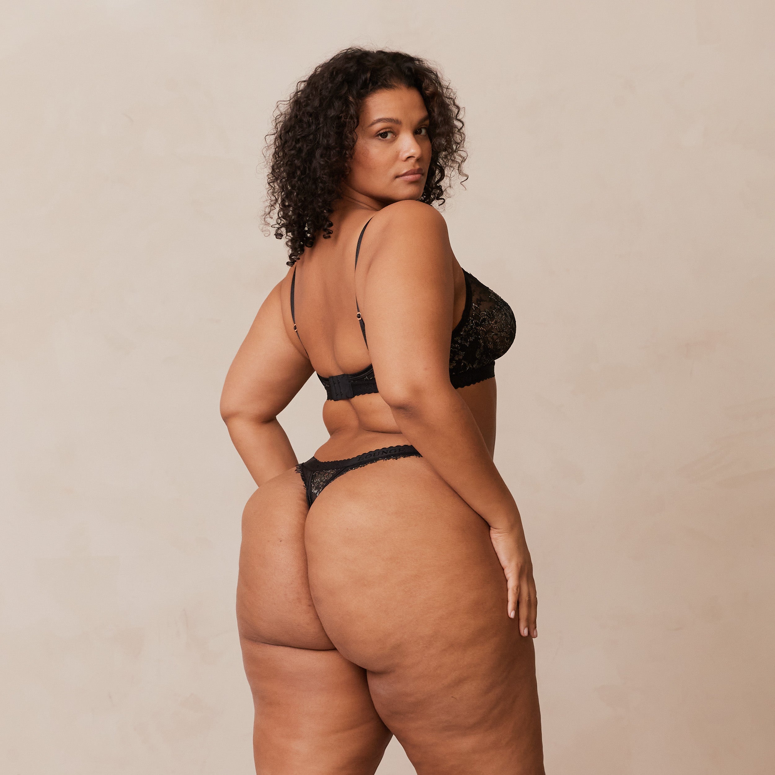 Desire Balcony Bra - Black - Image 5