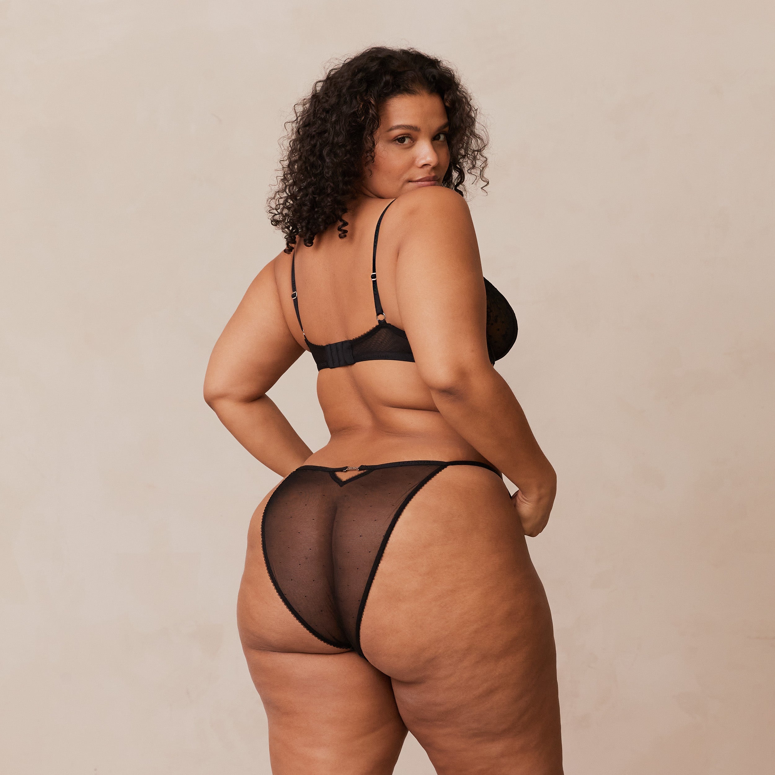 Flirt Balcony Bra - Black - Image 20