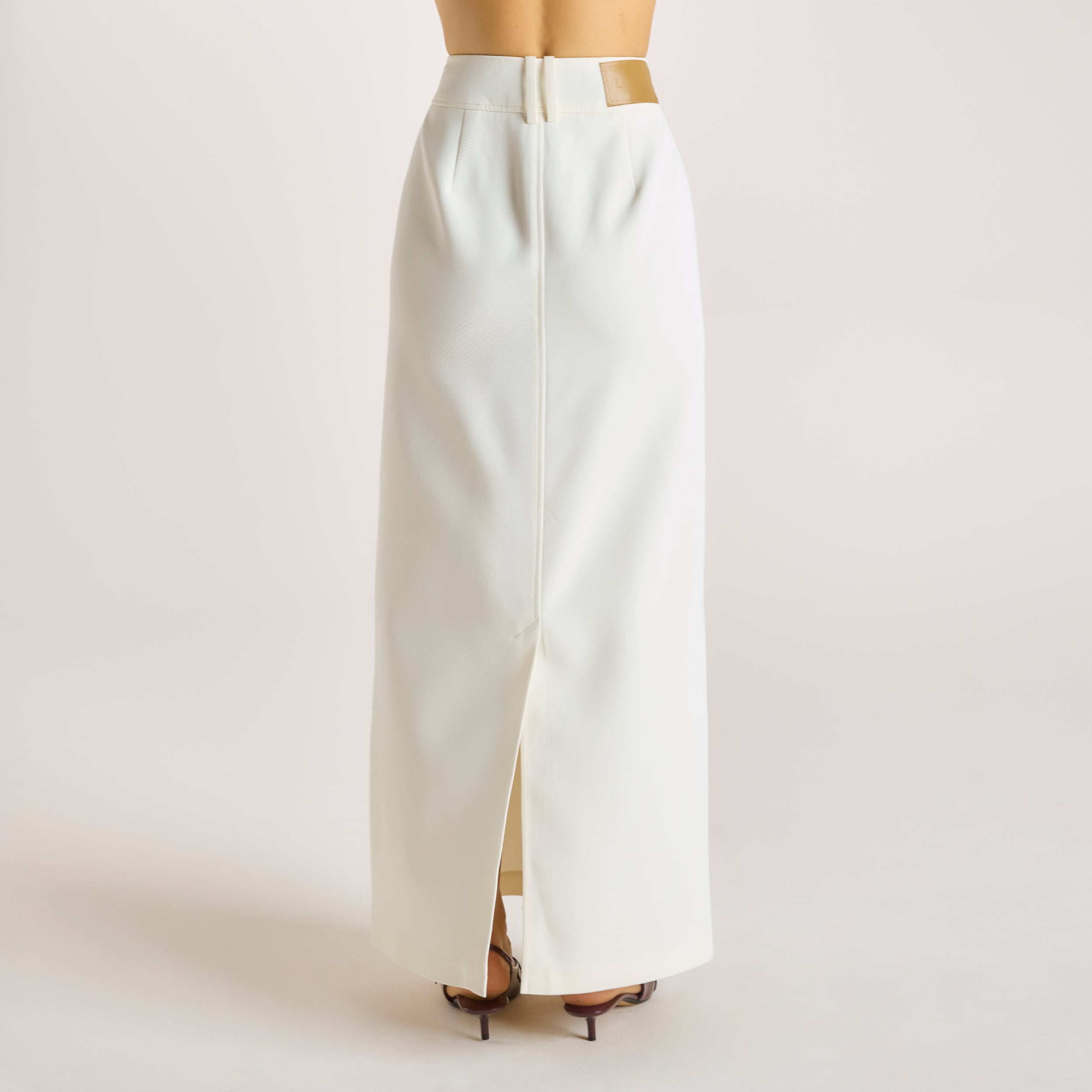 Maxi Skirt - Cream - Image 2