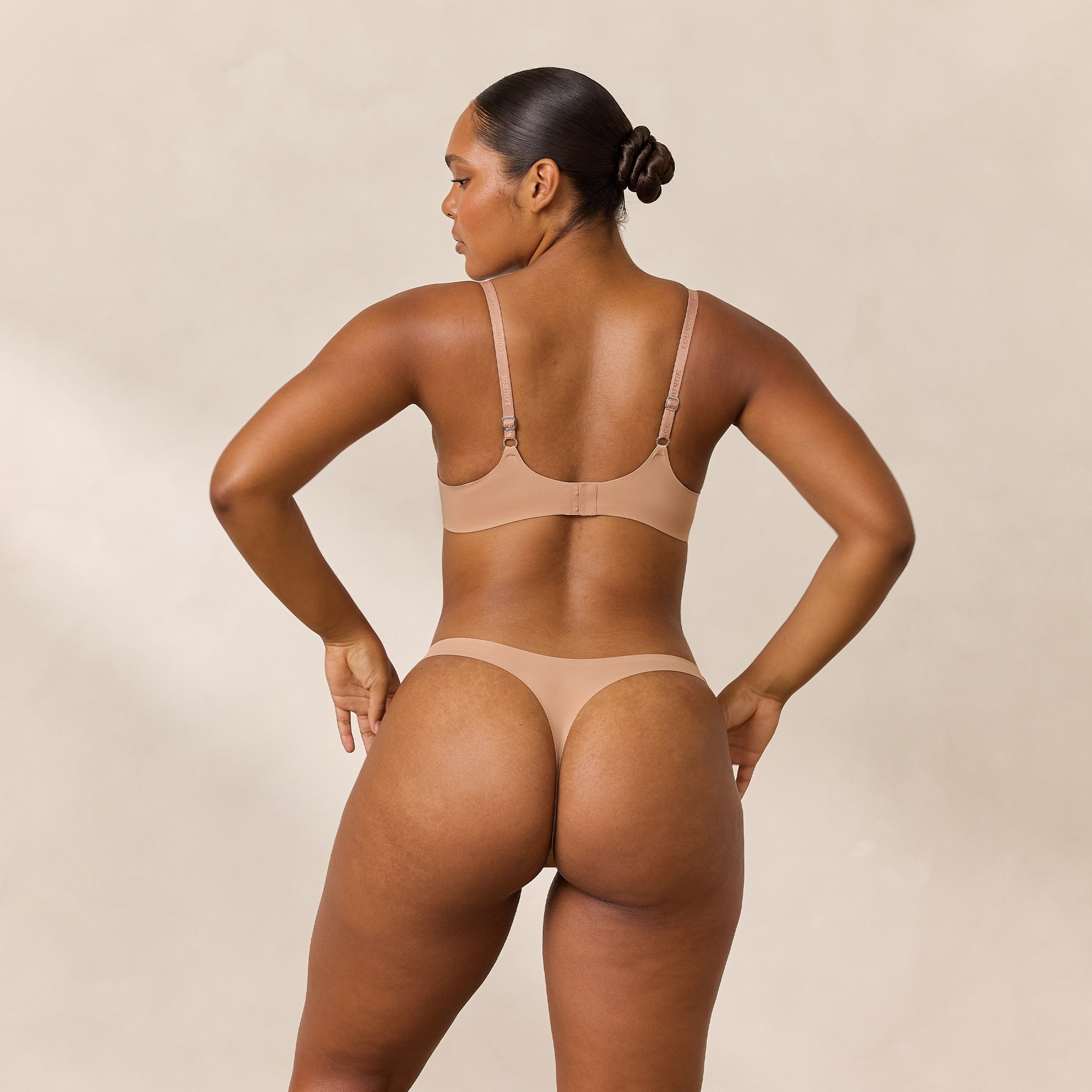 Invisible Form T-Shirt Bra - Honey - Image 2