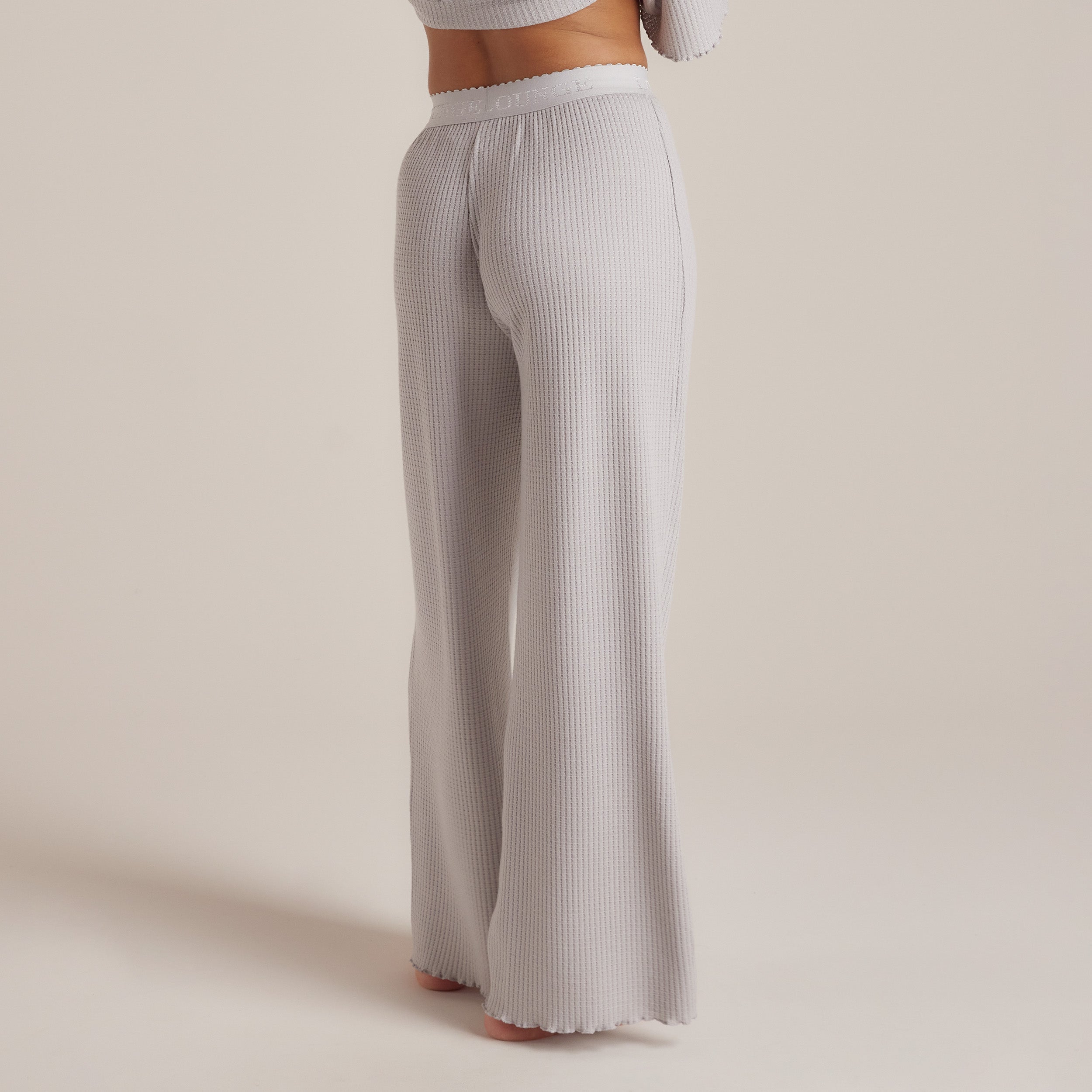 Soft Waffle Pyjama Bottoms - Frost - Image 2