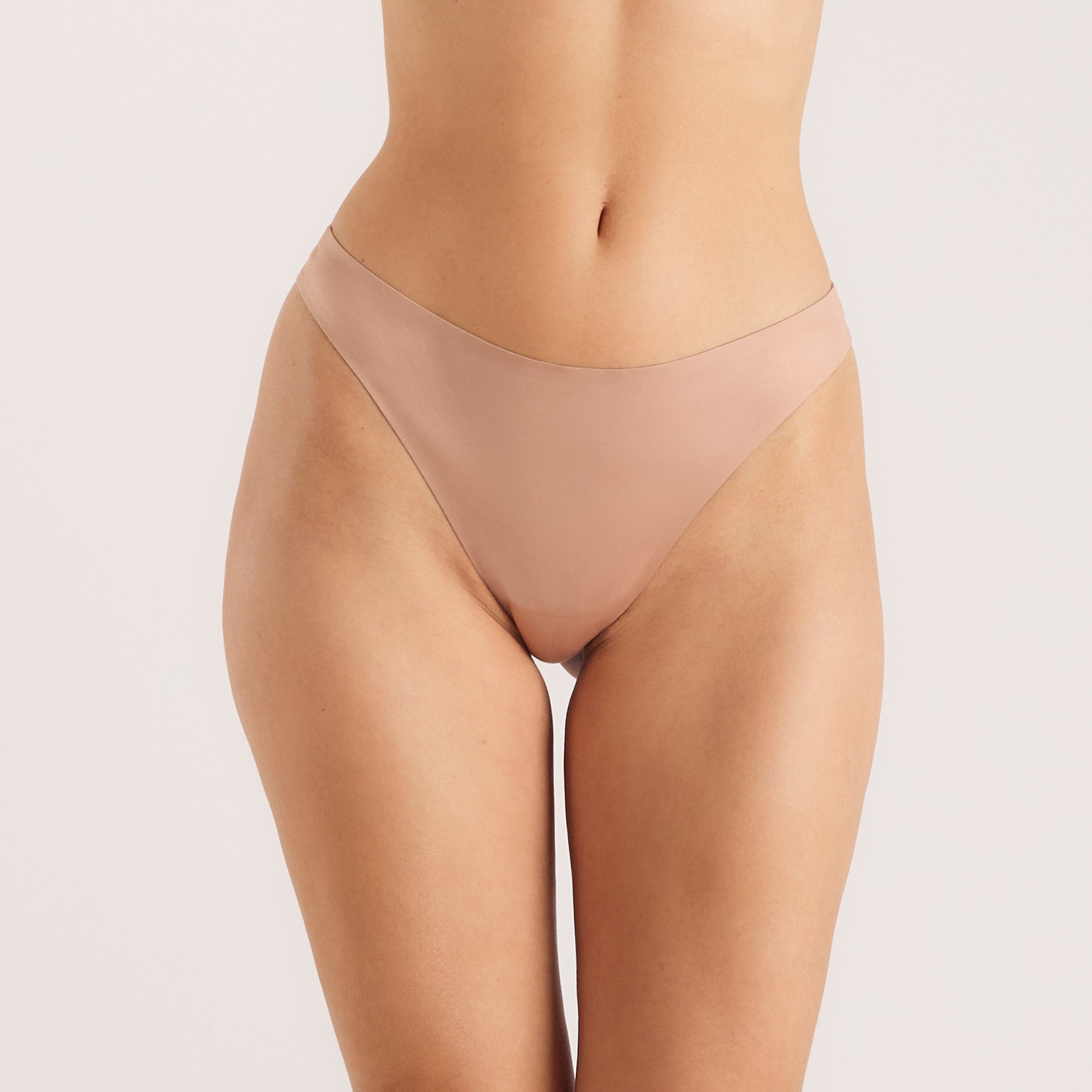 Seamless Bonded Thongs (3-Pack) - Honey - Image 2