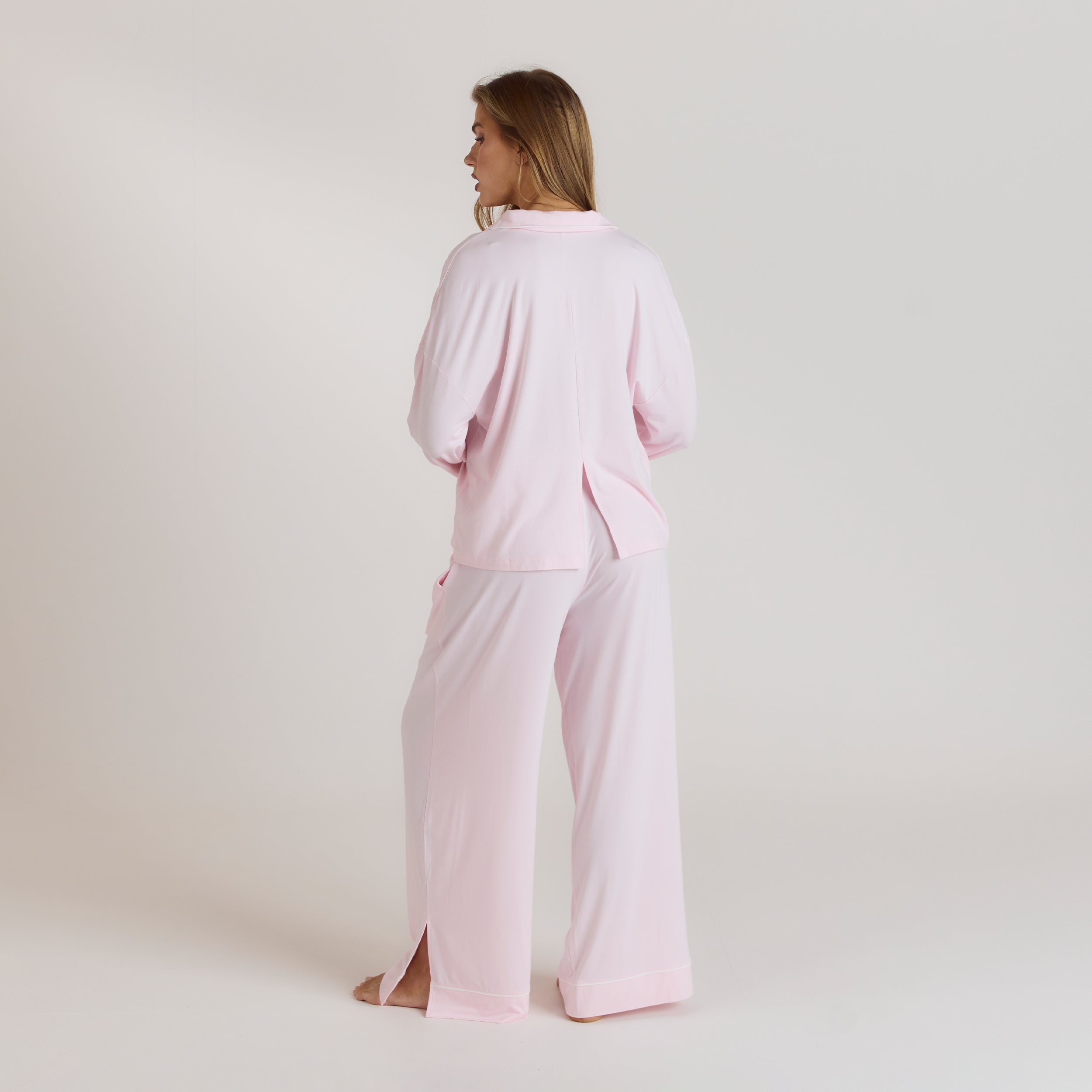 Modal Pyjama Bottoms - Pink - Image 5