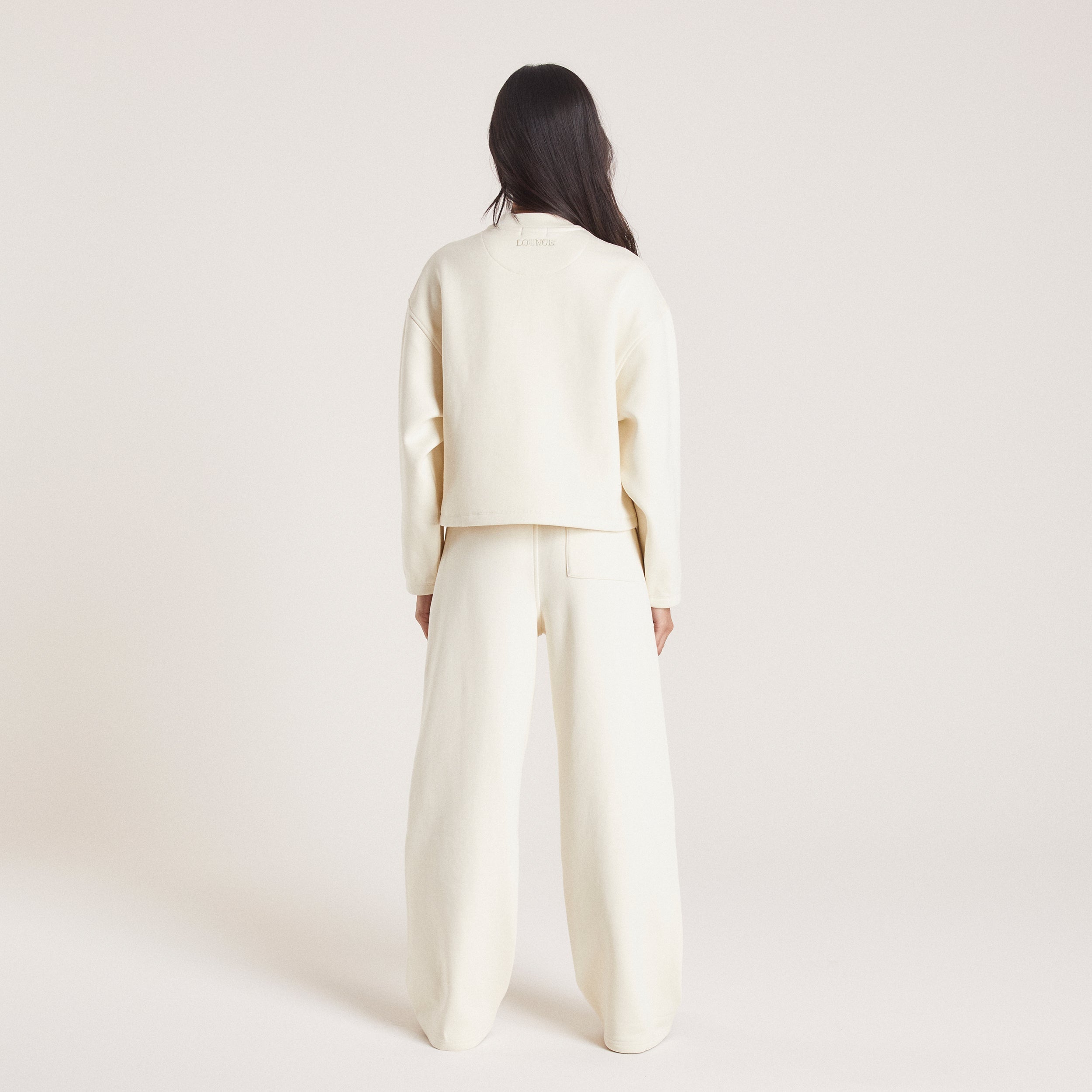 Straight Leg Joggers - Tofu - Image 2