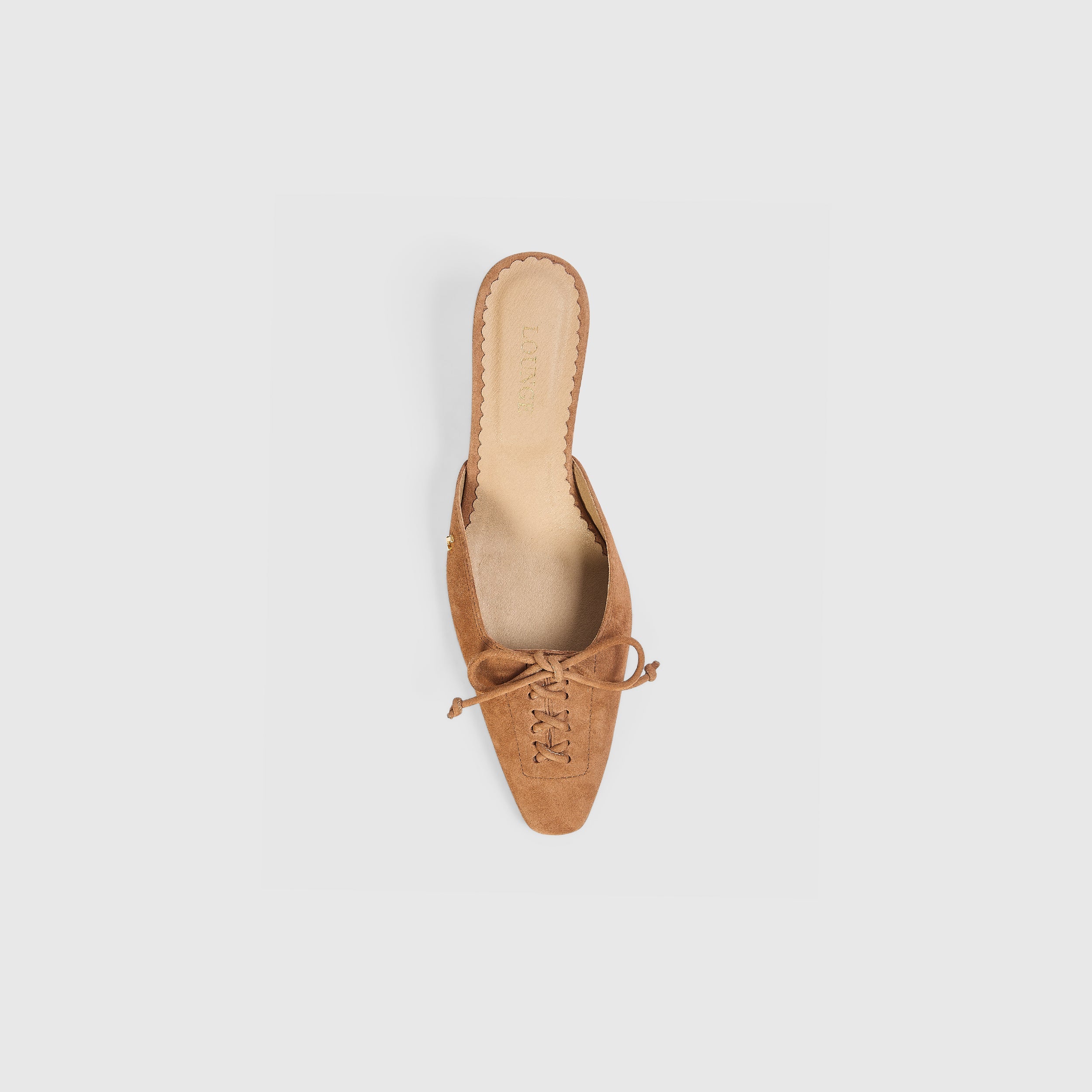 Annabelle Kitten Heels - Tan - Image 3