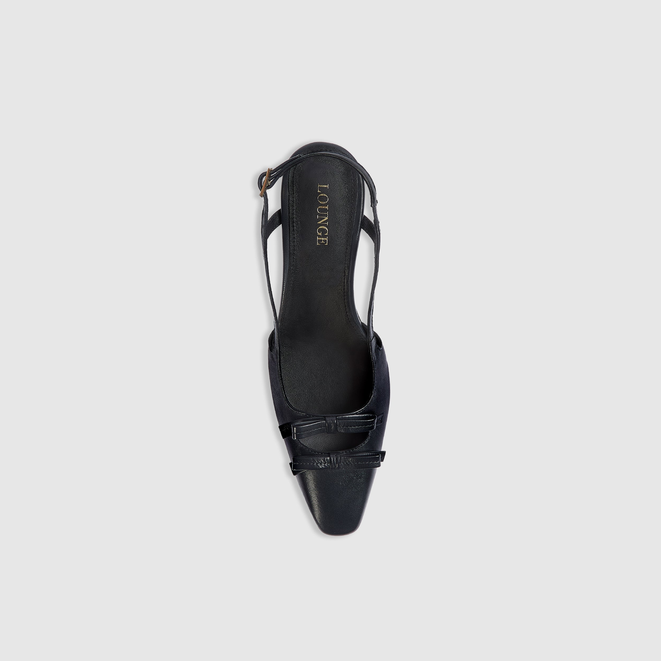 Colette Kitten Heels - Black - Image 2