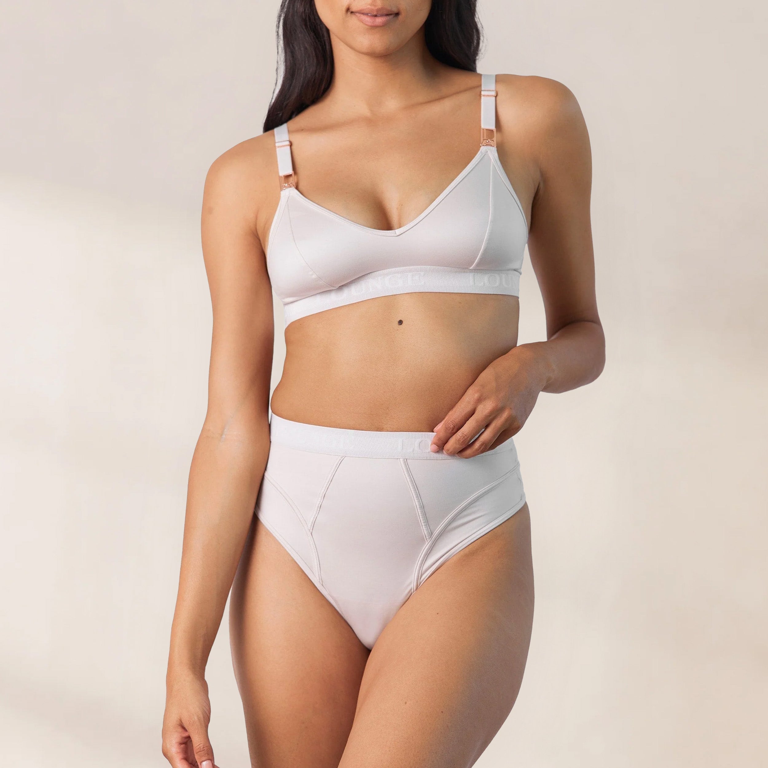 Nurture Nursing Bra - Cream - Image 3