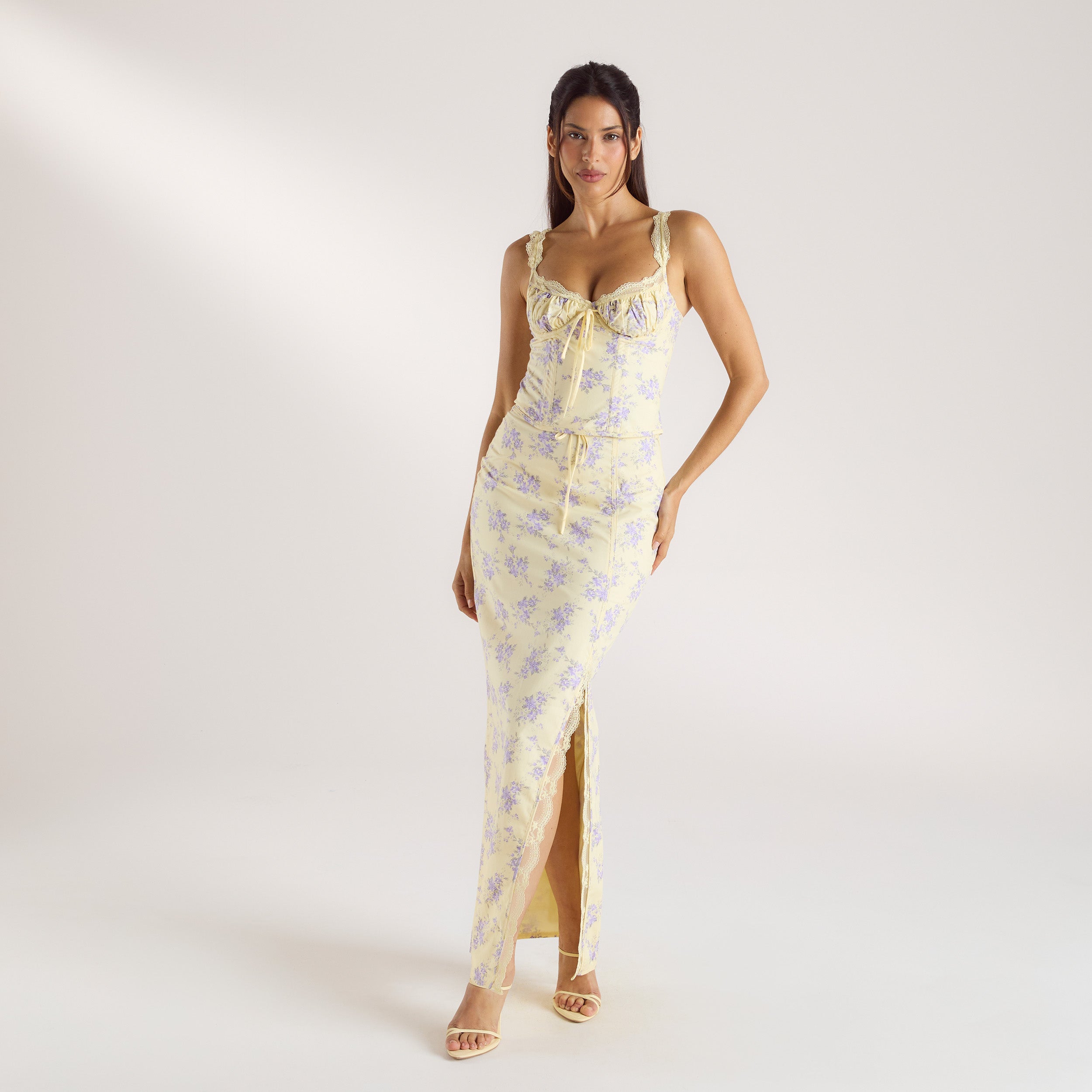 Eledora Corset Top - Yellow - Image 3