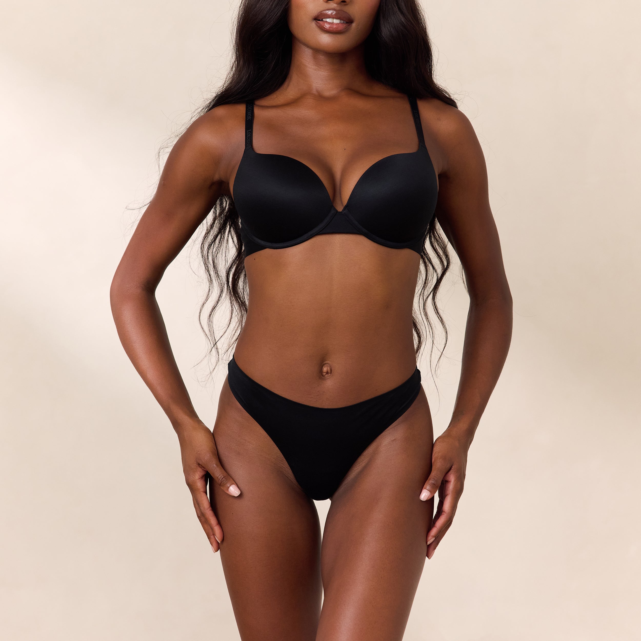 Everyday High Push-Up Bra - Black - Image 3
