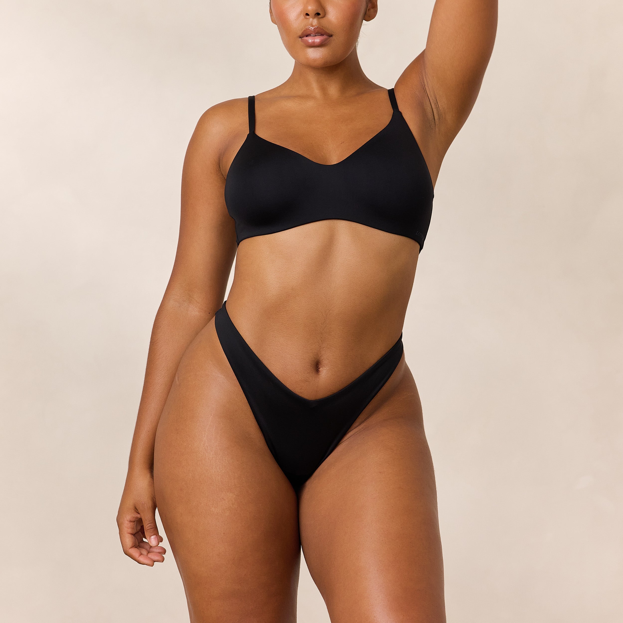 Free Form Bra - Black - Image 3