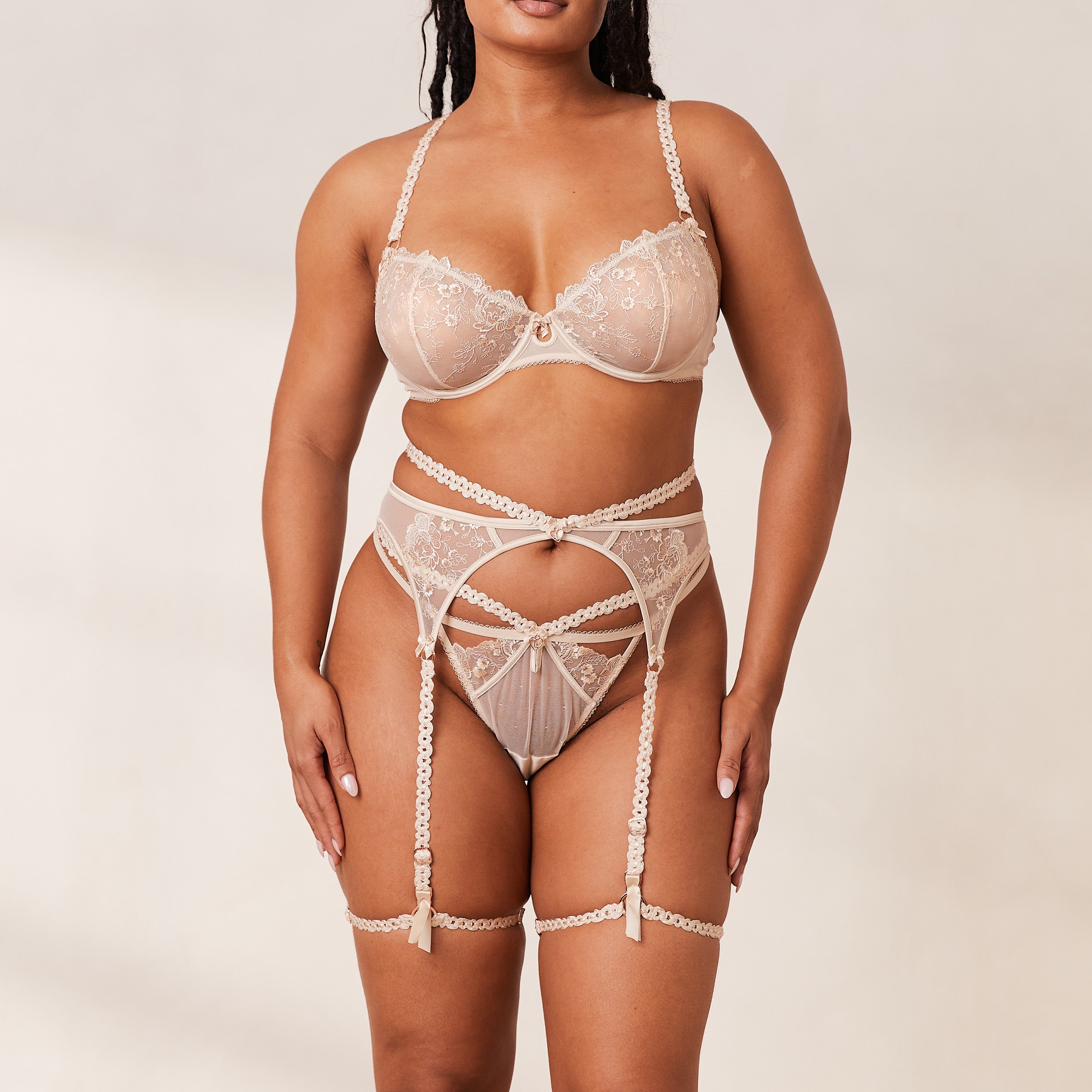Casey Intimates Bra (Set) - Champagne - Image 8