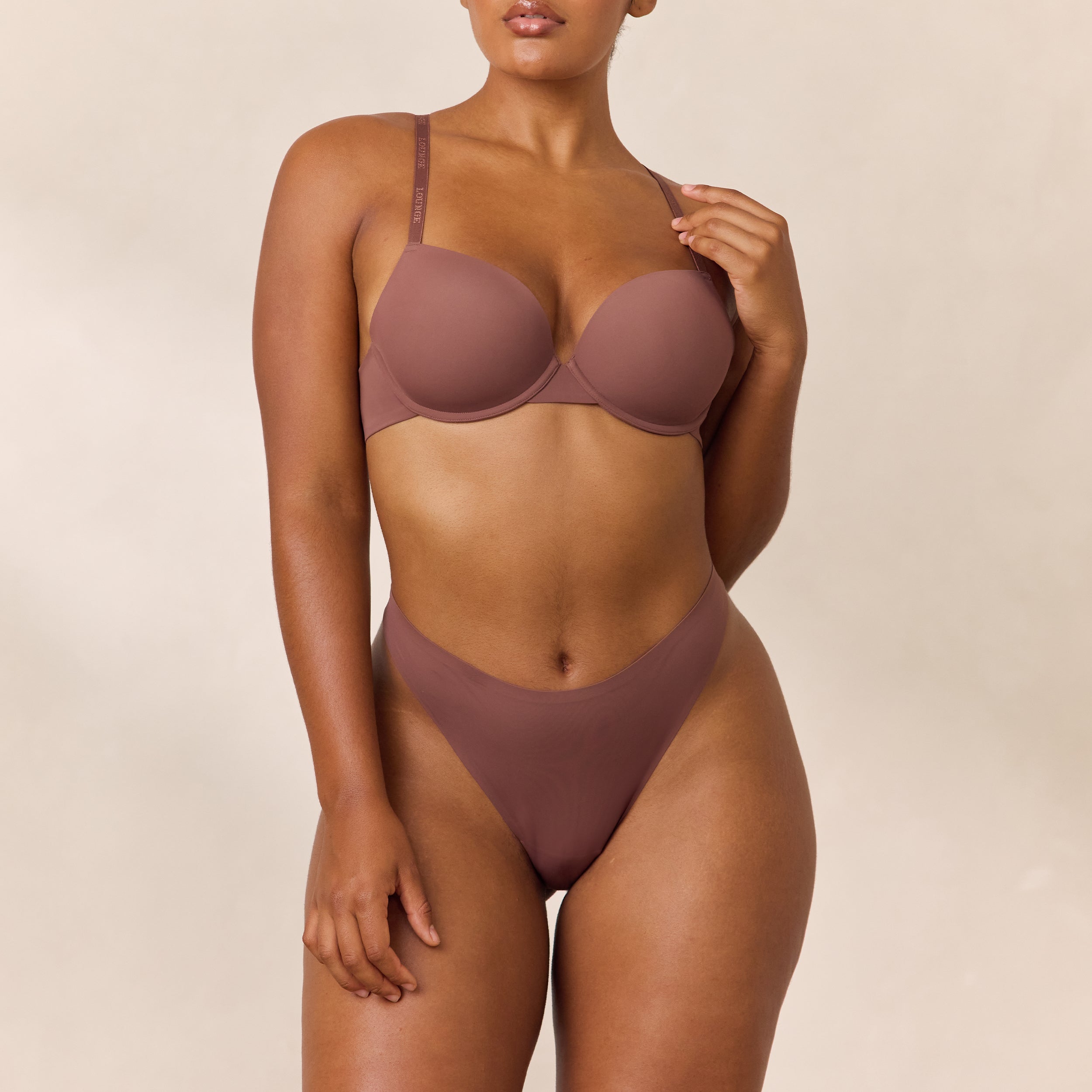 Invisible Form T-Shirt Bra - Nutmeg - Image 3