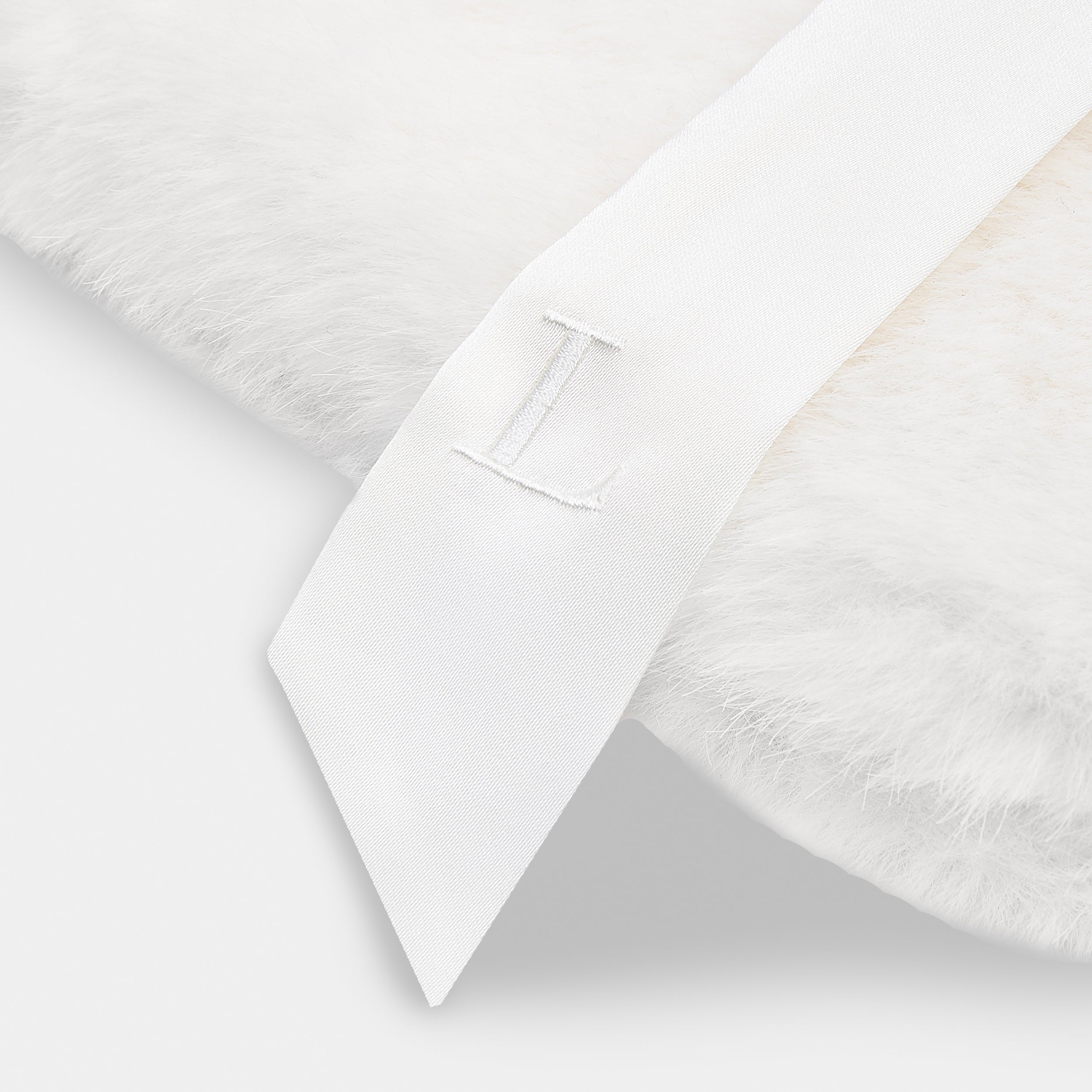 Faux Fur Hot Water Bottle - Ivory - Image 3