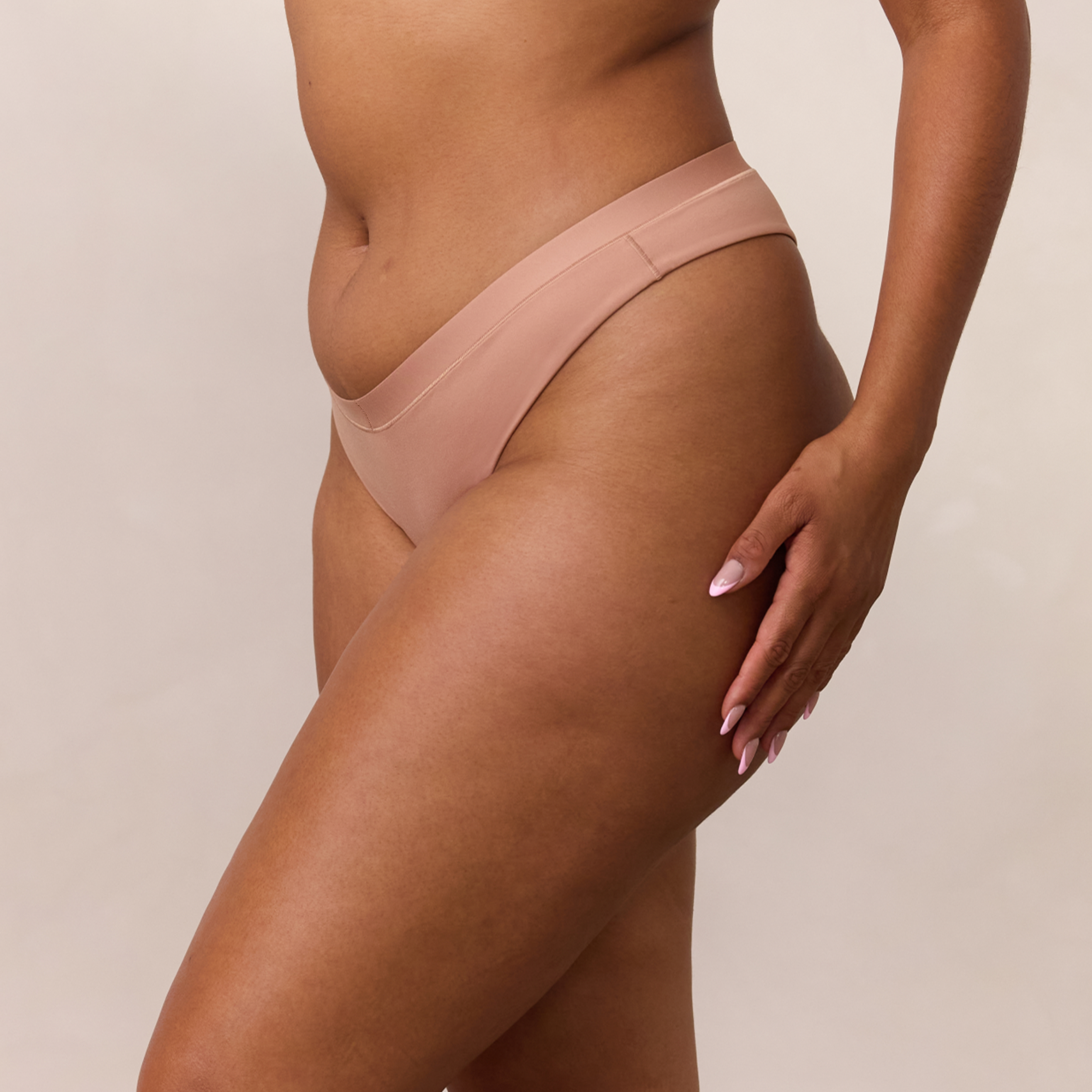 Everyday Comfort Brazilian Briefs - Honey - Image 3