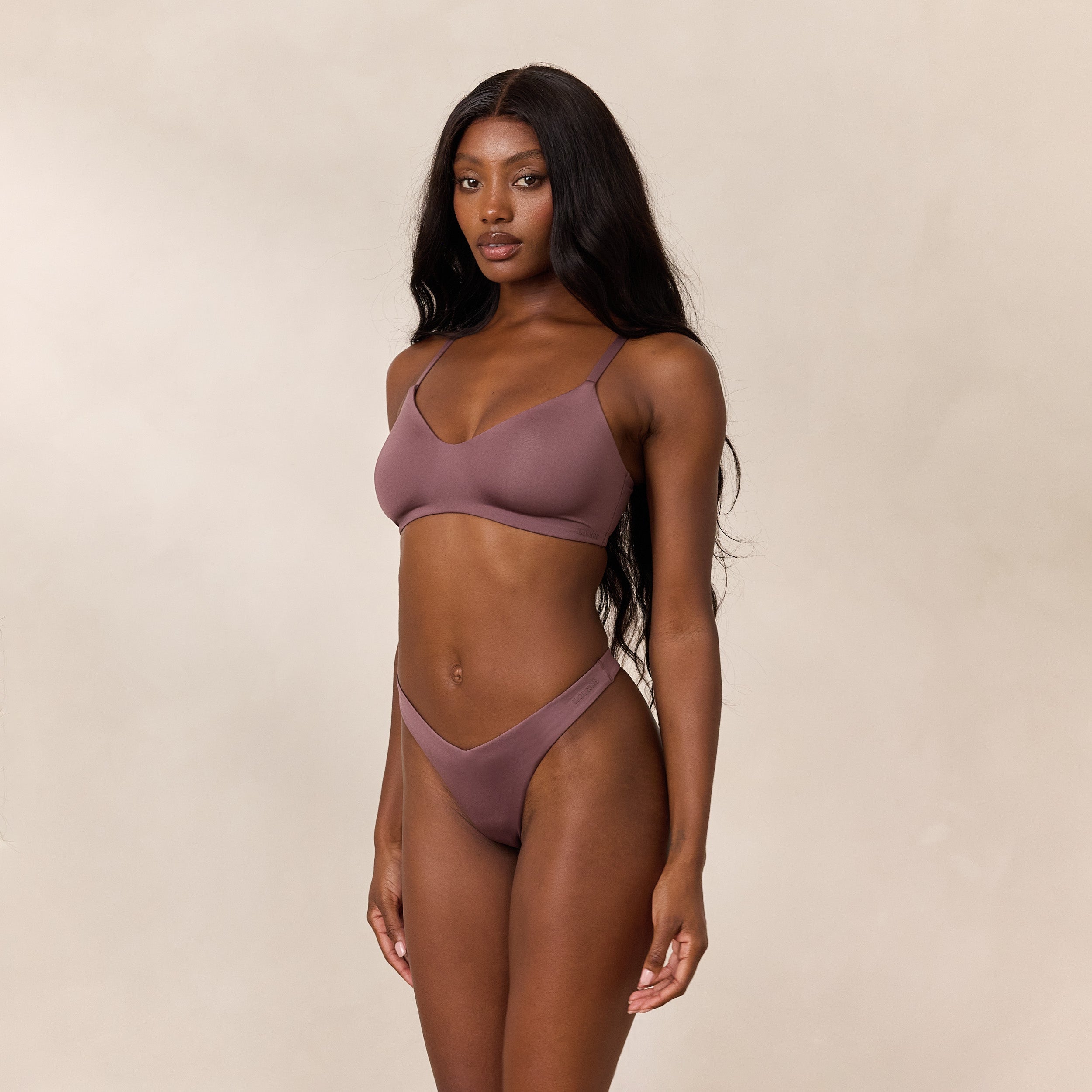 Free Form Bra - Plum - Image 3