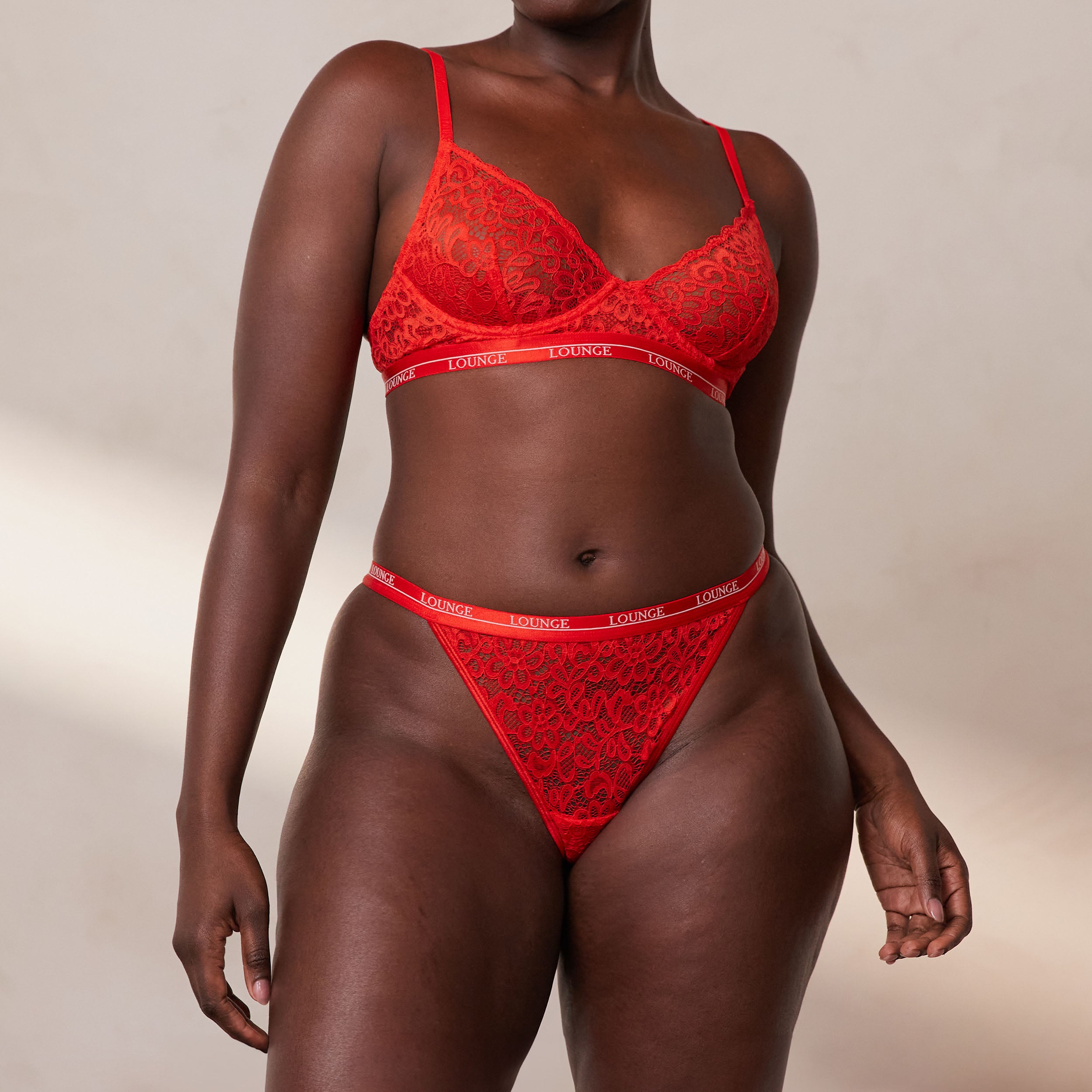 Balcony Bra - Red - Image 9