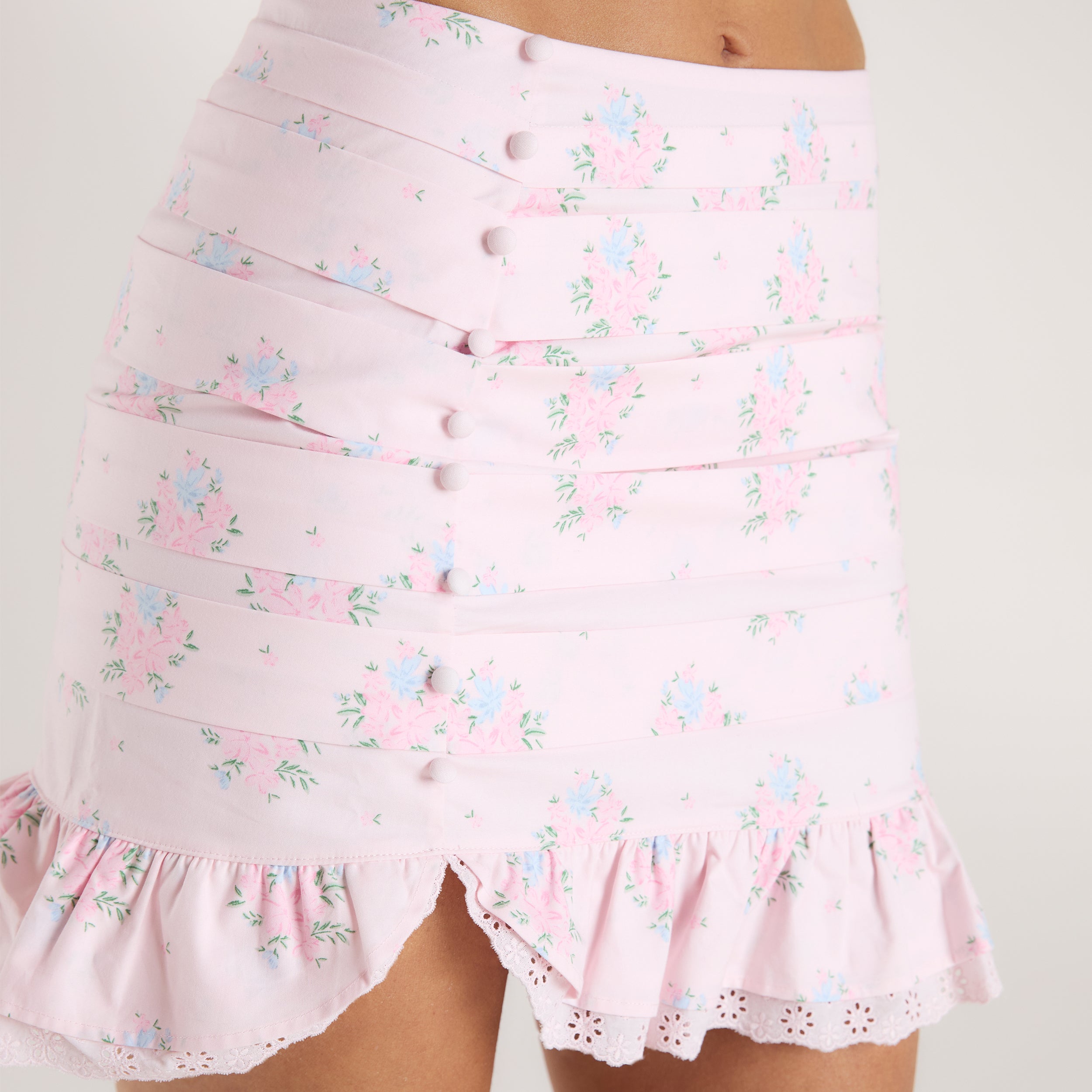 Aelia Mini Skirt - Pink - Image 4