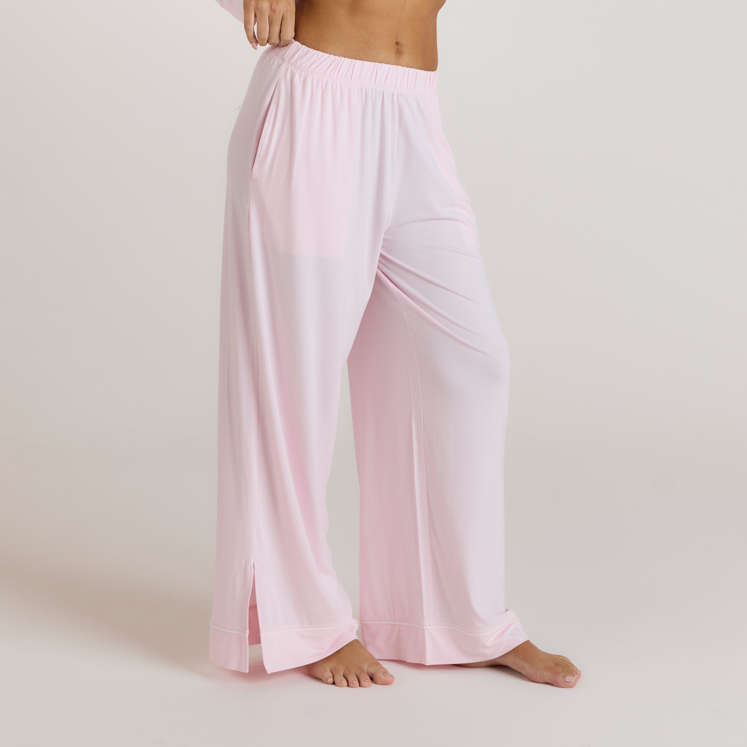 Modal Pyjama Bottoms - Pink - Image 6