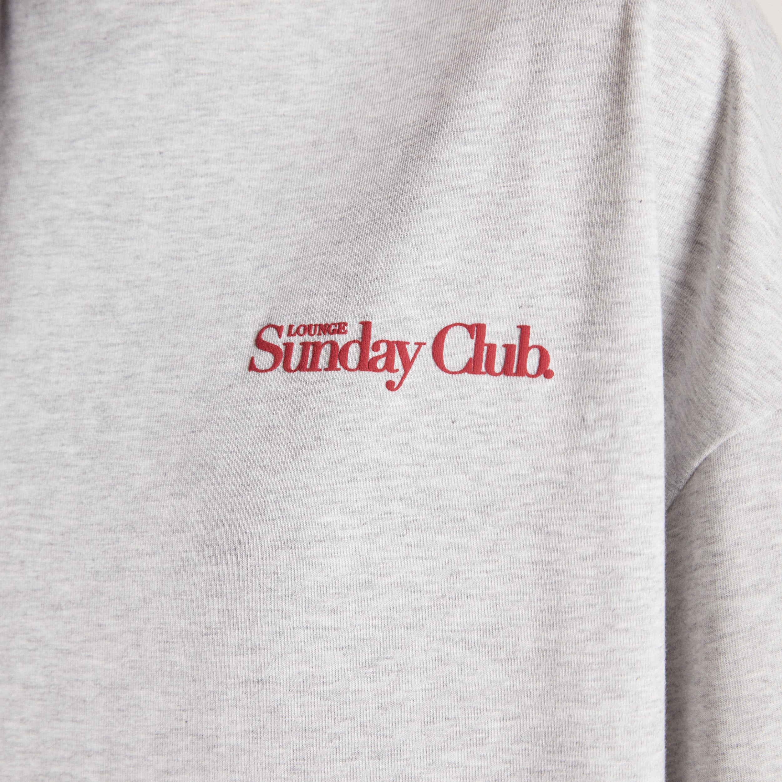 Boxy T-Shirt - Grey Marl - Image 3