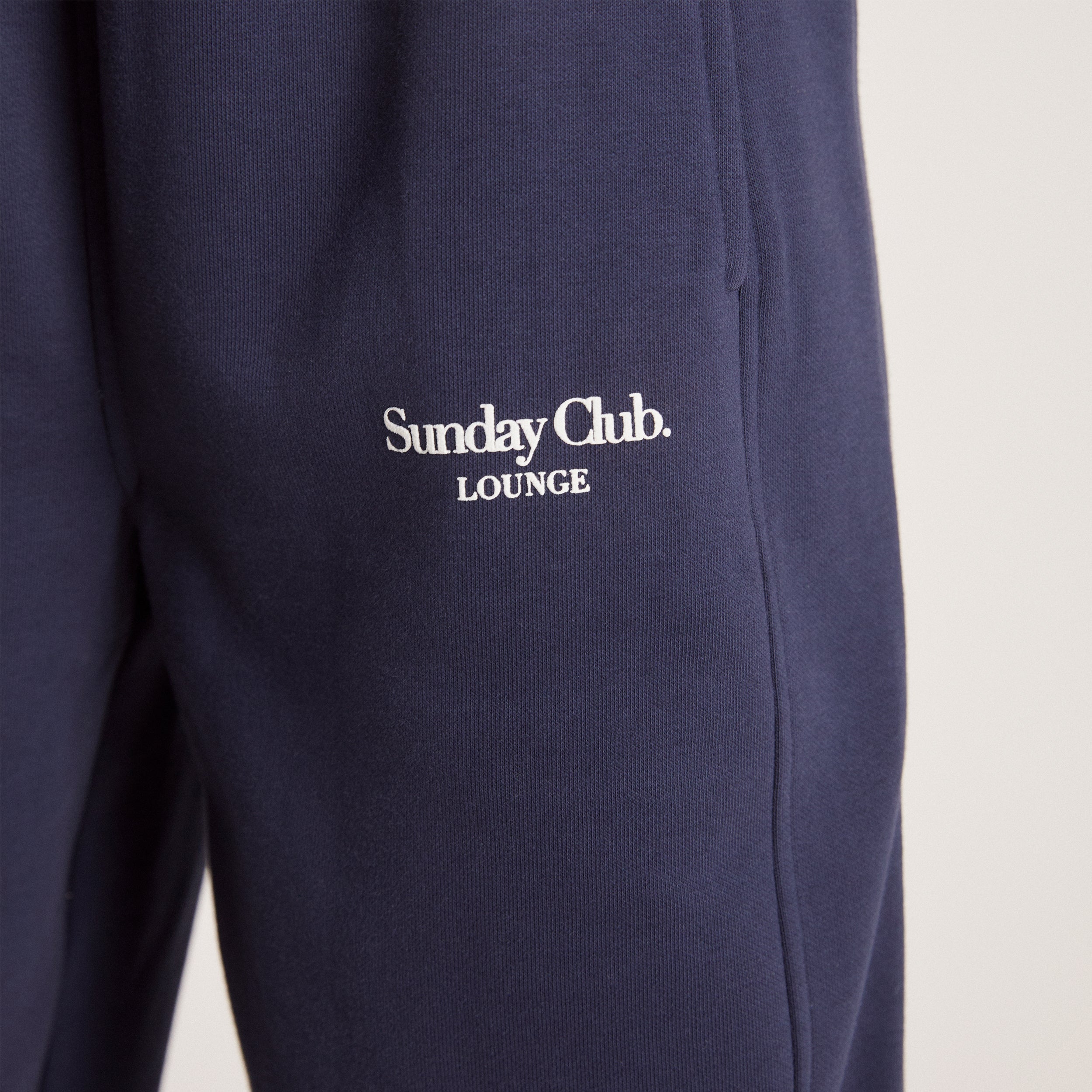 Straight Leg Joggers - Ink Blue - Image 4