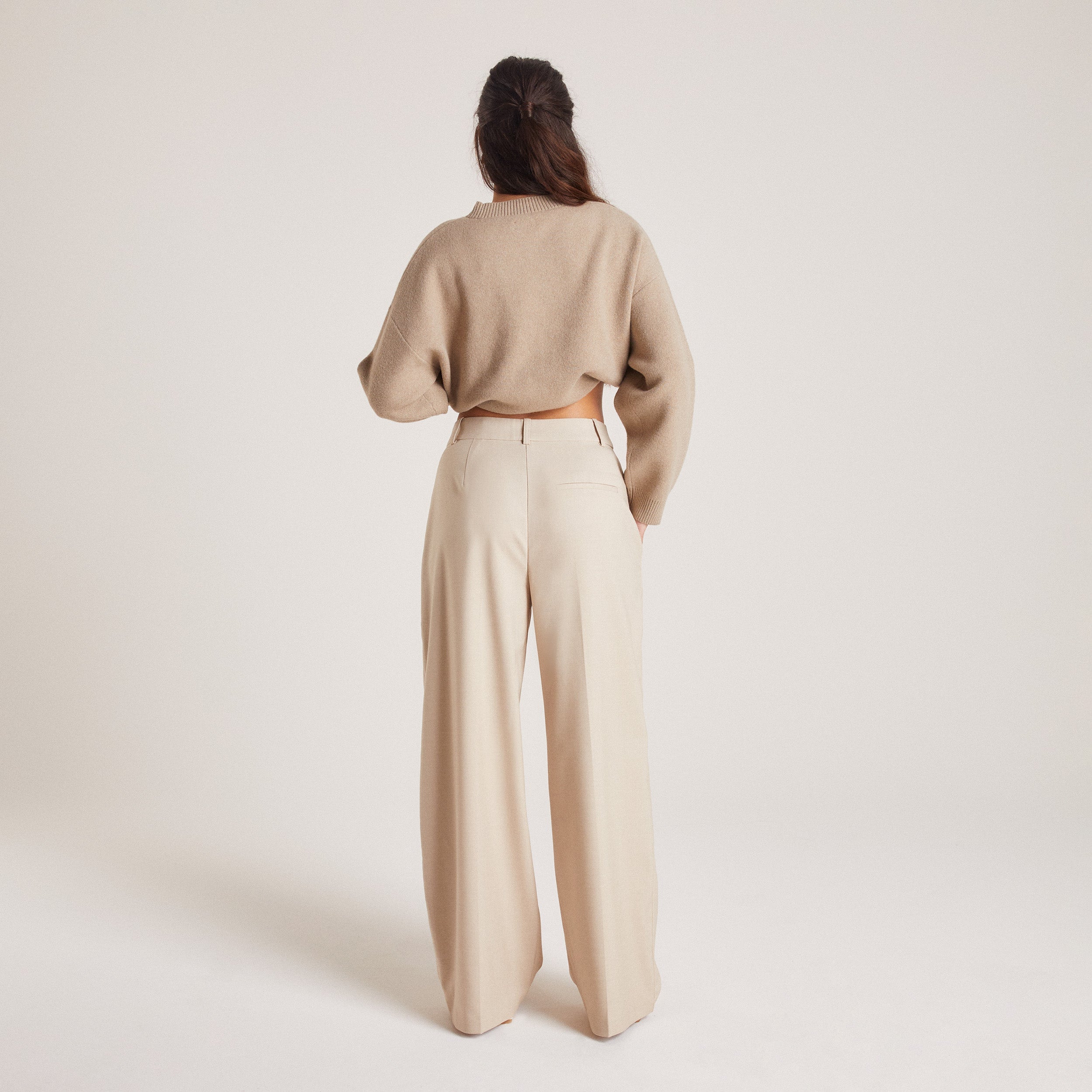 Tailored Trousers - Bread - Image 5