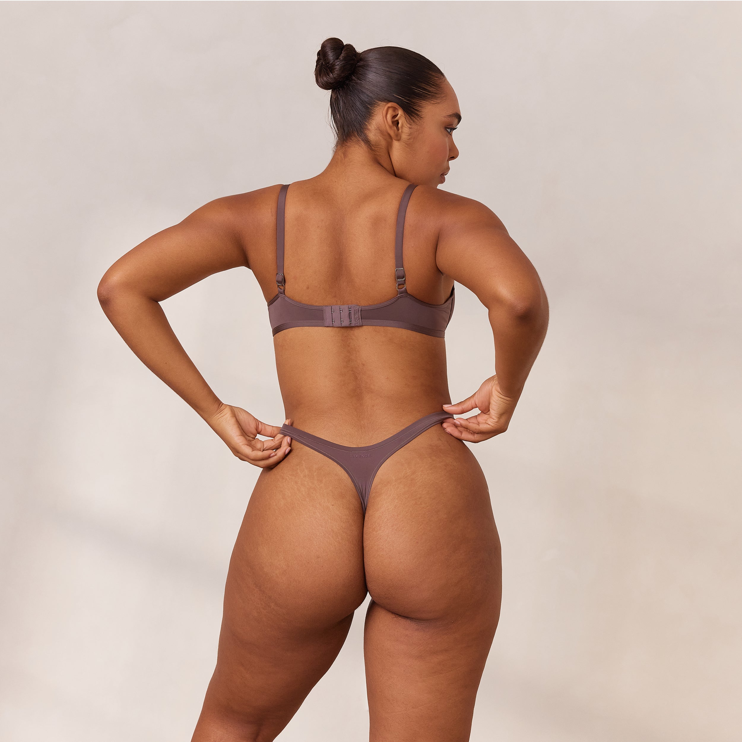 Barely There Plunge Bra - Damson - Image 11