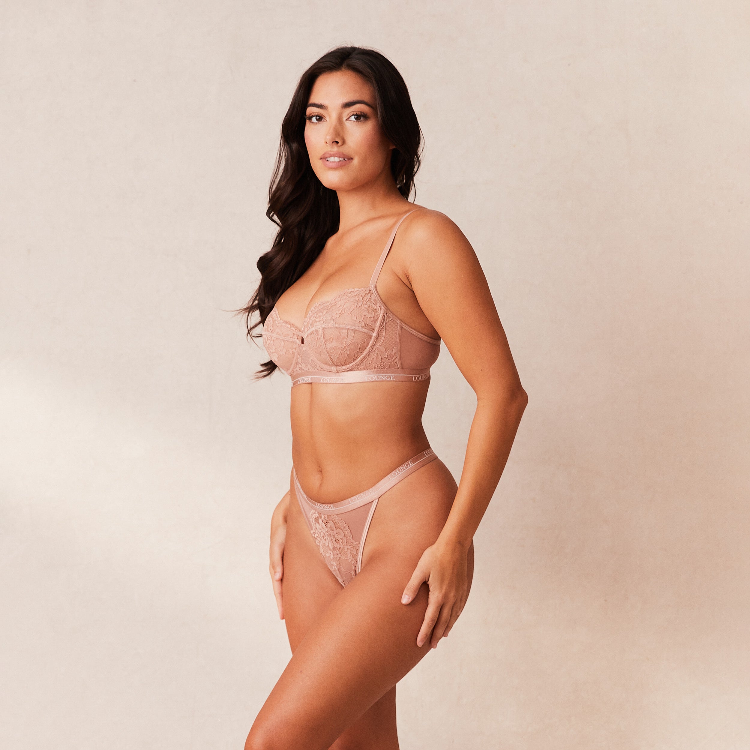 Blossom Balcony Bra - Dusty Rose - Image 5