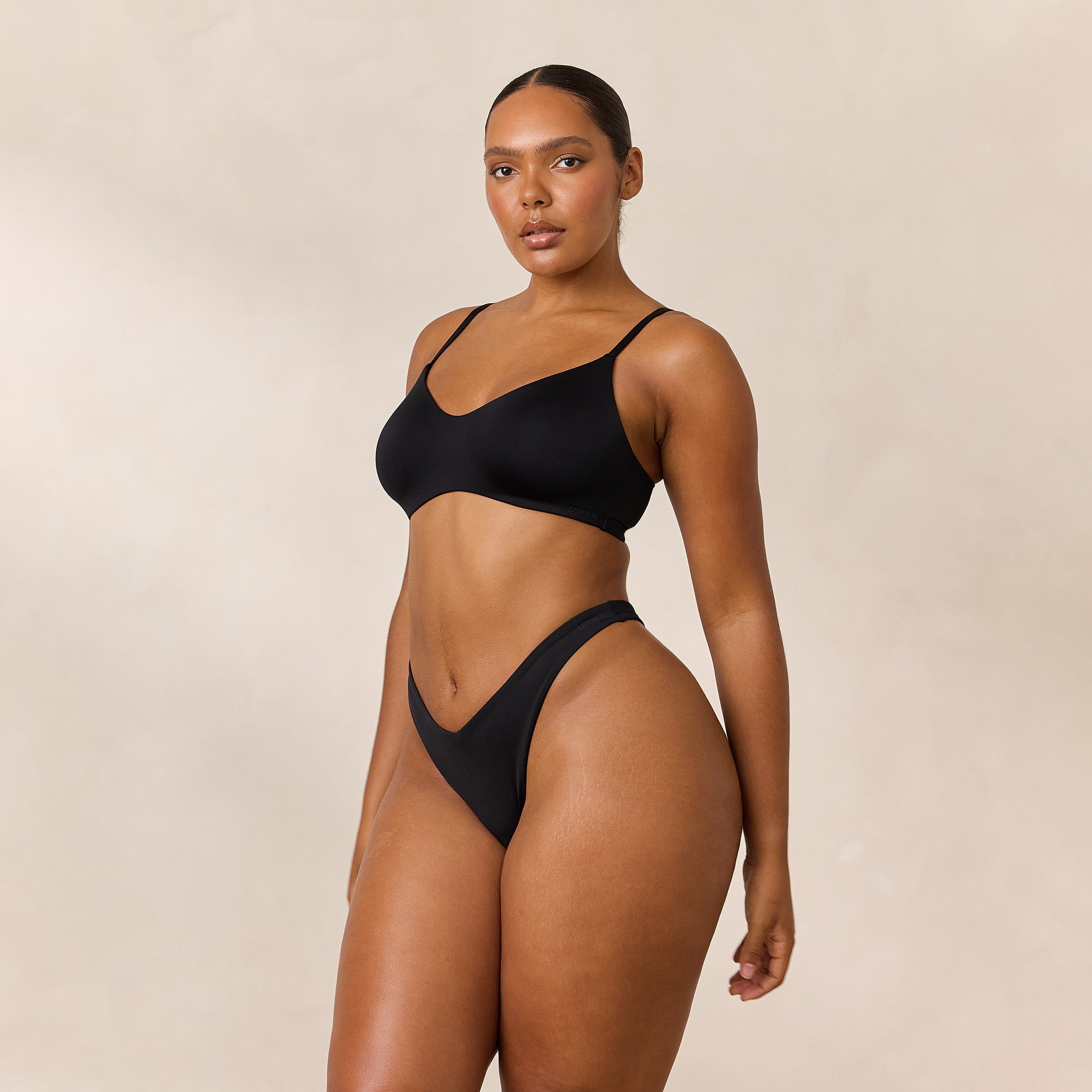 Free Form Bra - Black - Image 5