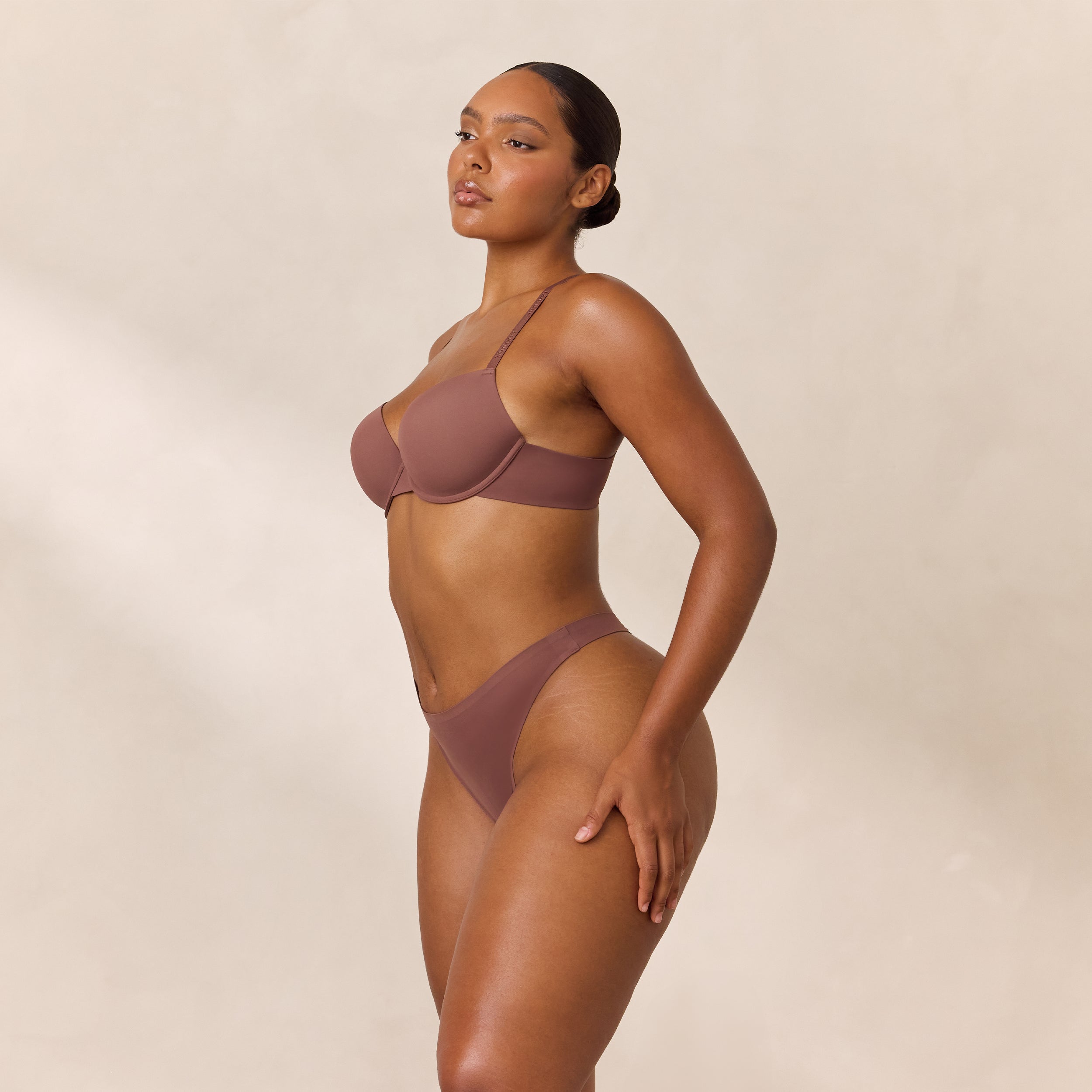 Invisible Form T-Shirt Bra - Nutmeg - Image 5