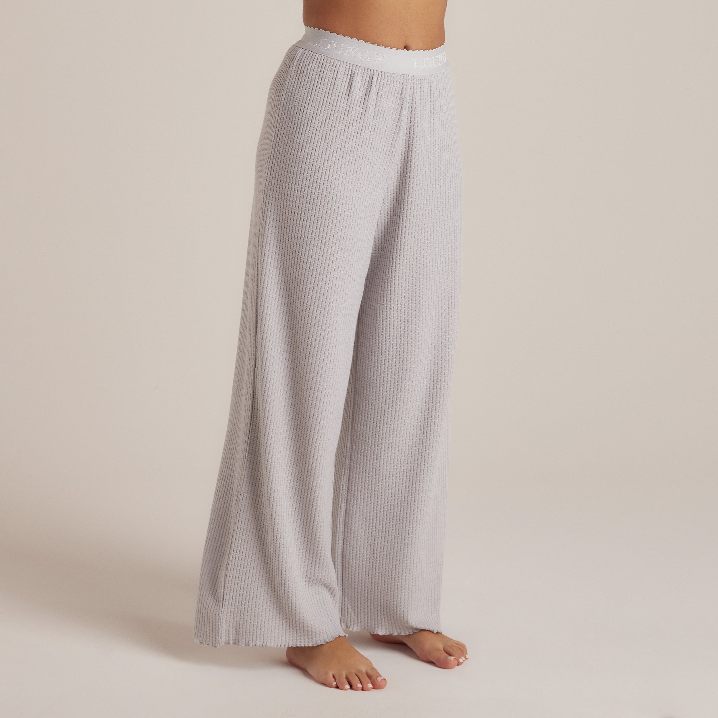 Soft Waffle Pyjama Bottoms - Frost - Image 5