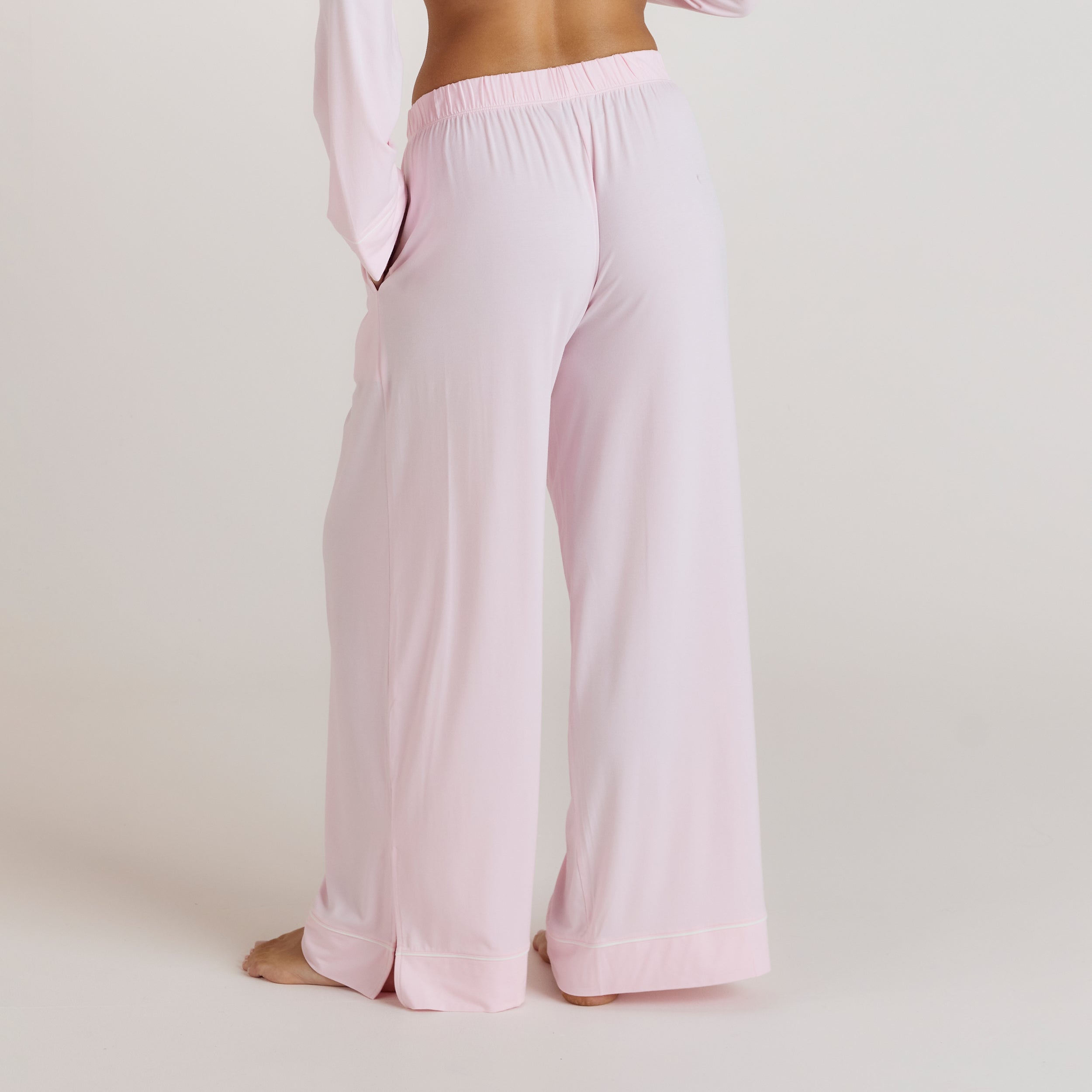 Modal Pyjama Bottoms - Pink - Image 4