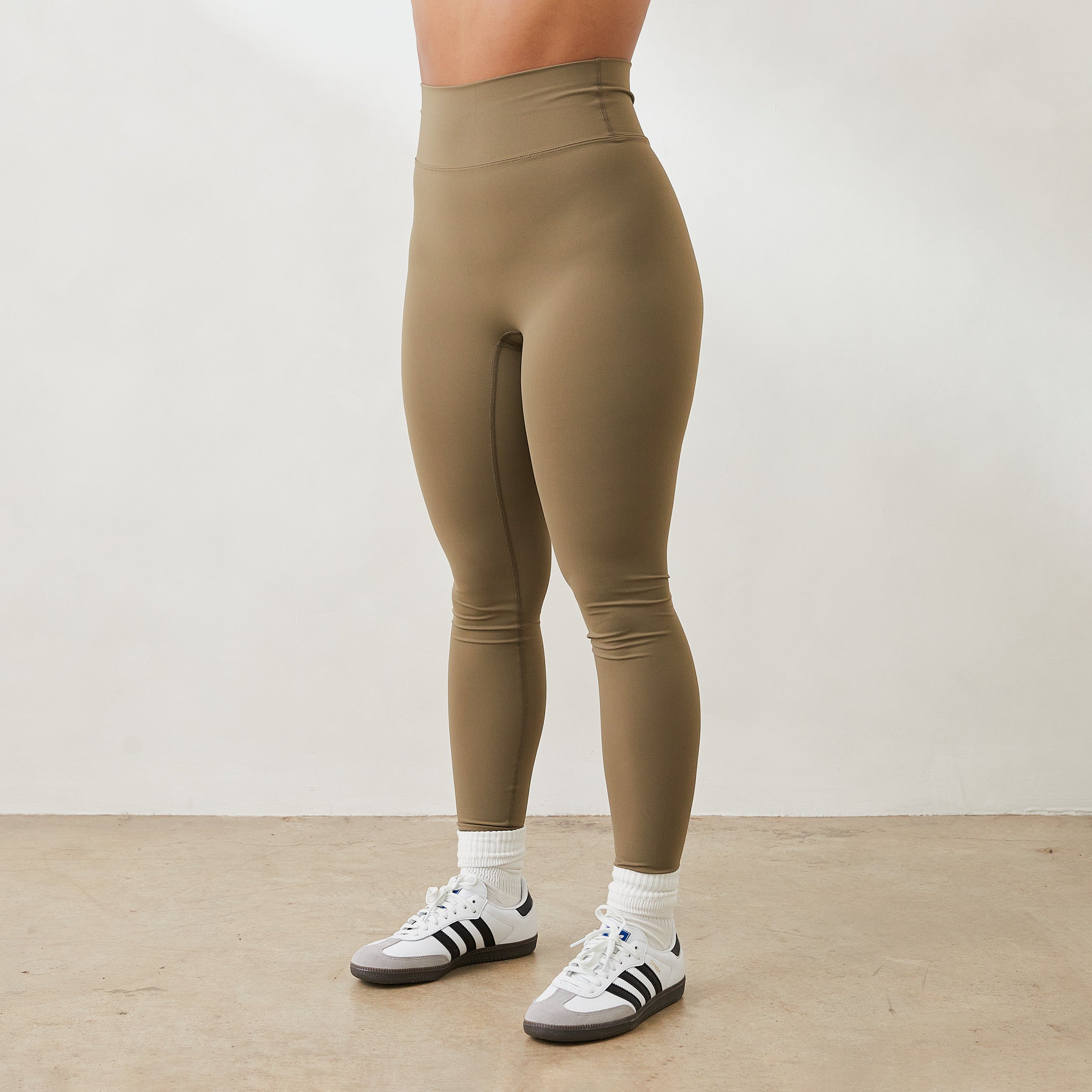 Essential Leggings - Olive - Image 5