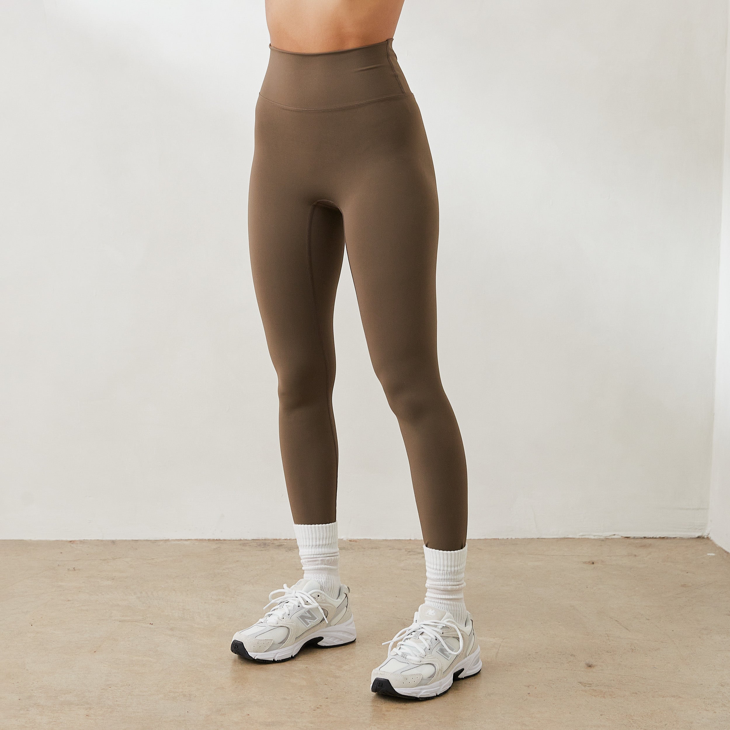 Essential Leggings - Taupe - Image 5