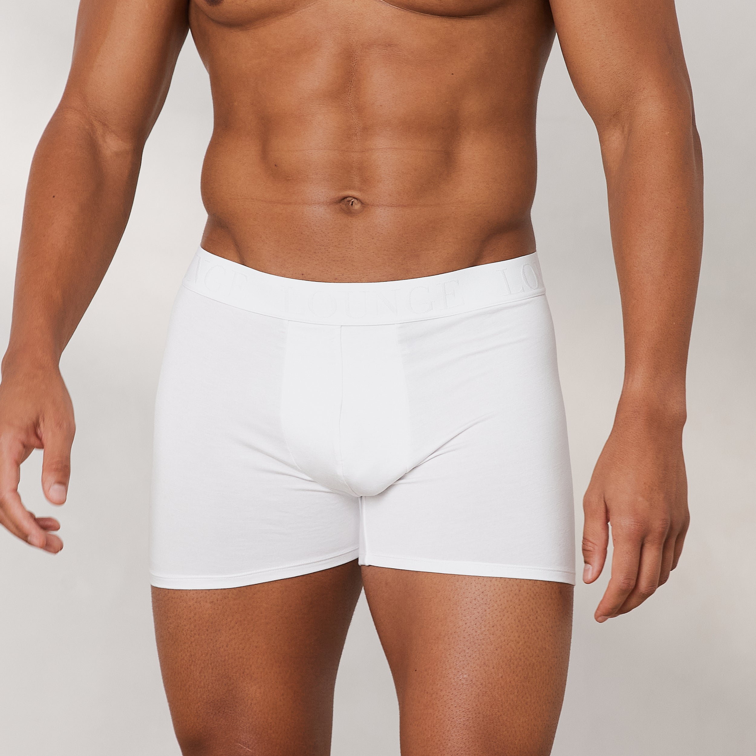 Men's Luxe Boxers (3-Pack) - White - Image 6
