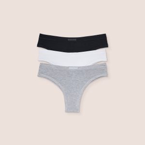 Bamboo Comfort Brazilians (3-Pack) - Multi