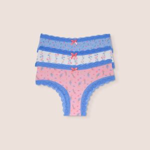 Bow Print Briefs (3-Pack) - Multi