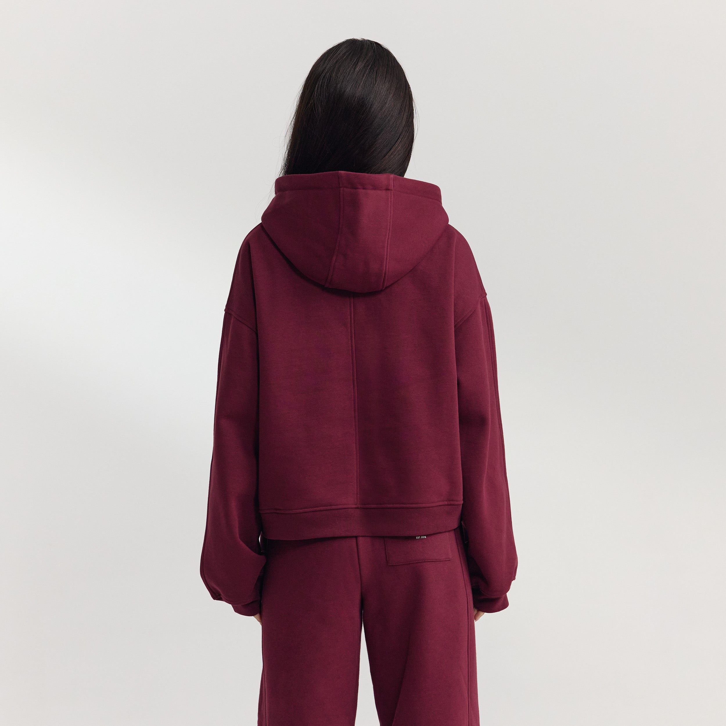 Oversized Hoodie - Cherry Lacquer - Image 4