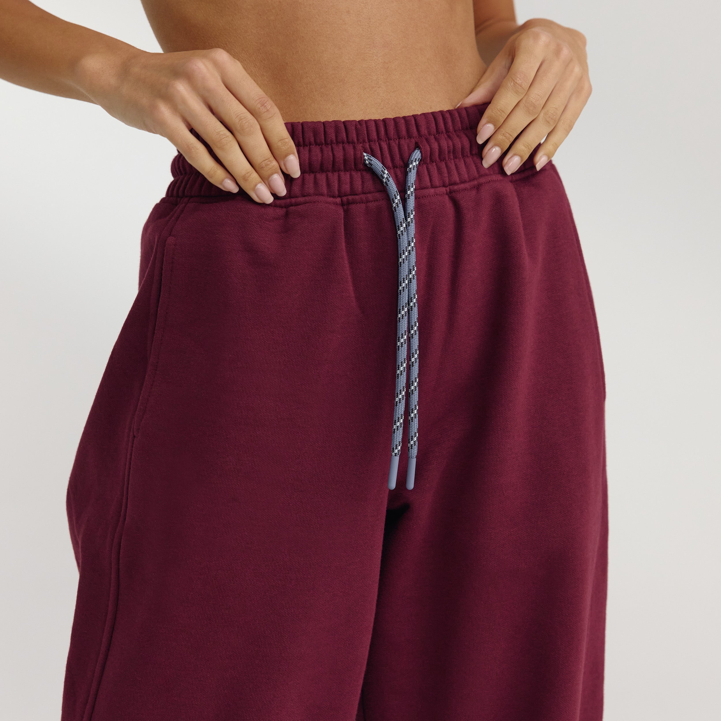 Straight-Leg Joggers - Cherry Lacquer - Image 6